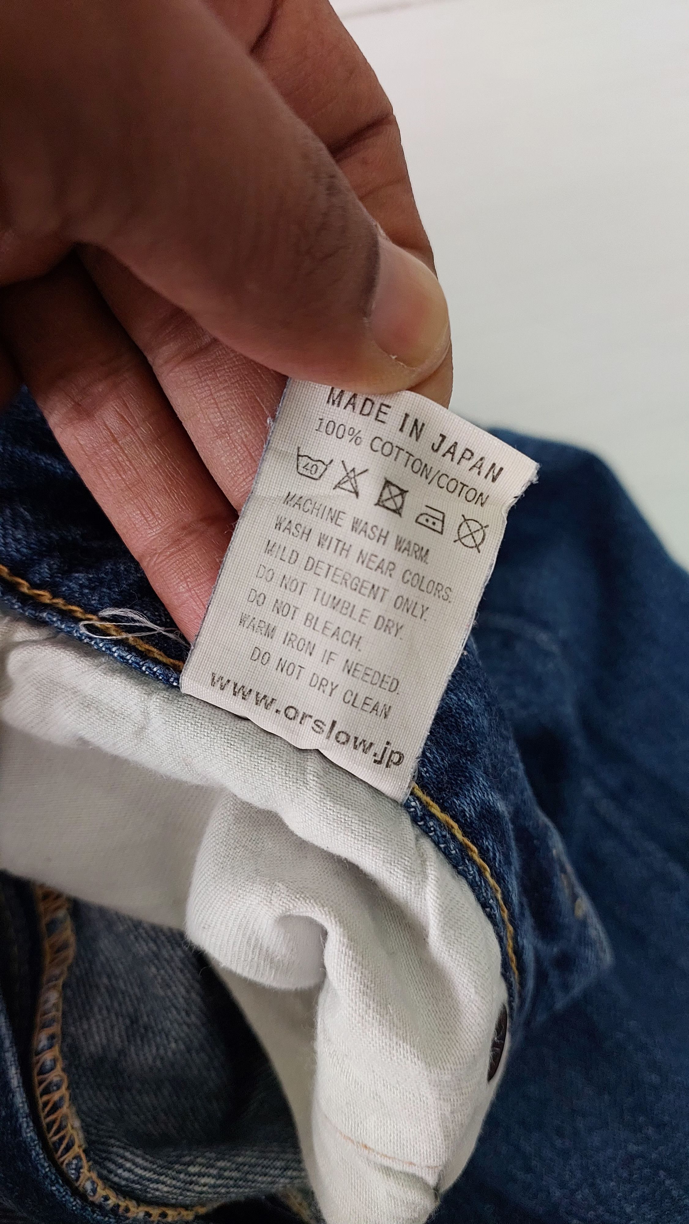 Orslow ORSLOW SALVAGE WOMEN'S JEANS PANT Size 27" / US 4 / IT 40 - 6 Thumbnail