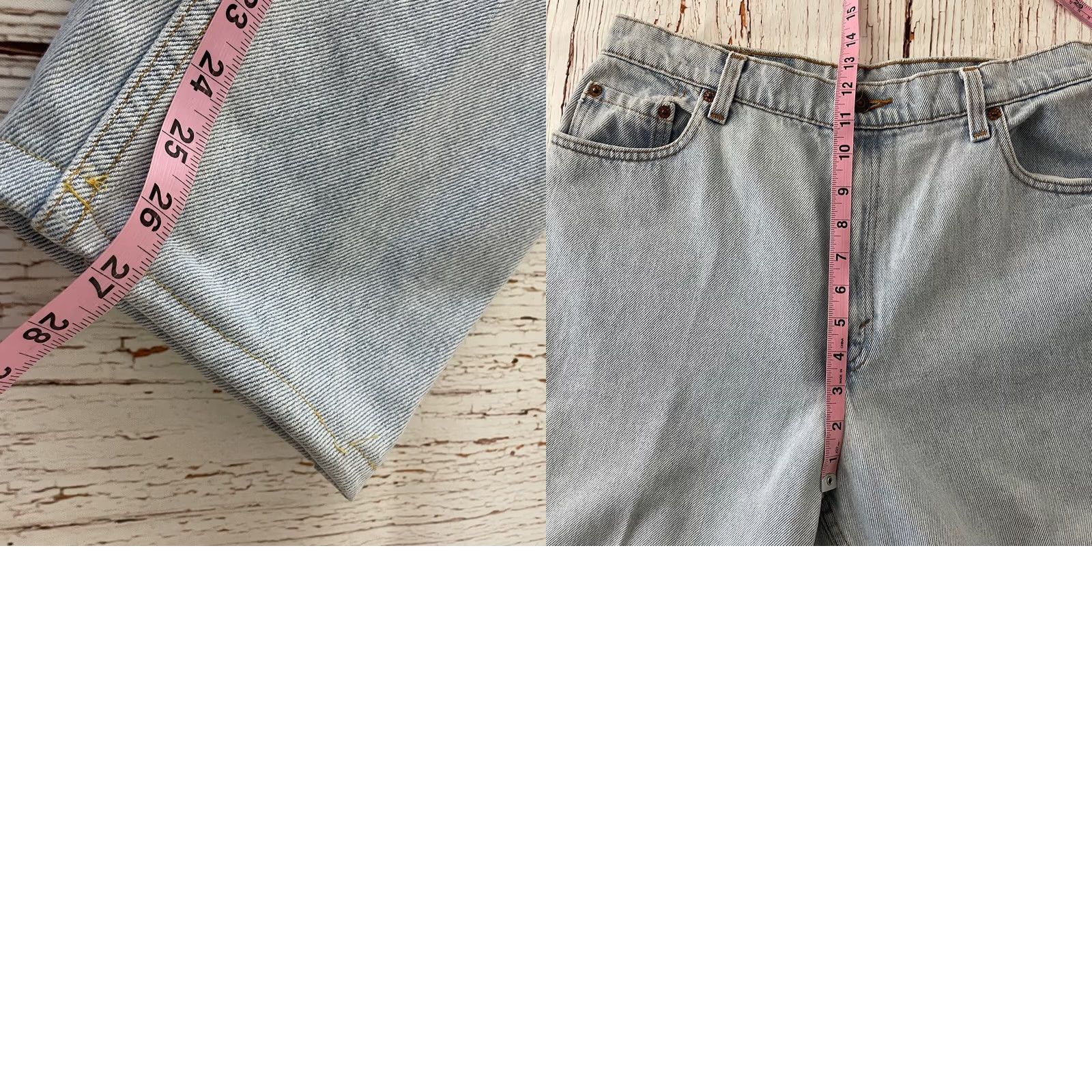 Levi's VINTAGE Levi's Women's Hi Rise Mom Jeans Light Wash Size 14 Jeans Blue Women 14 Mom 90s Legacy Size 36" / US 14 / IT 50 - 8 Thumbnail