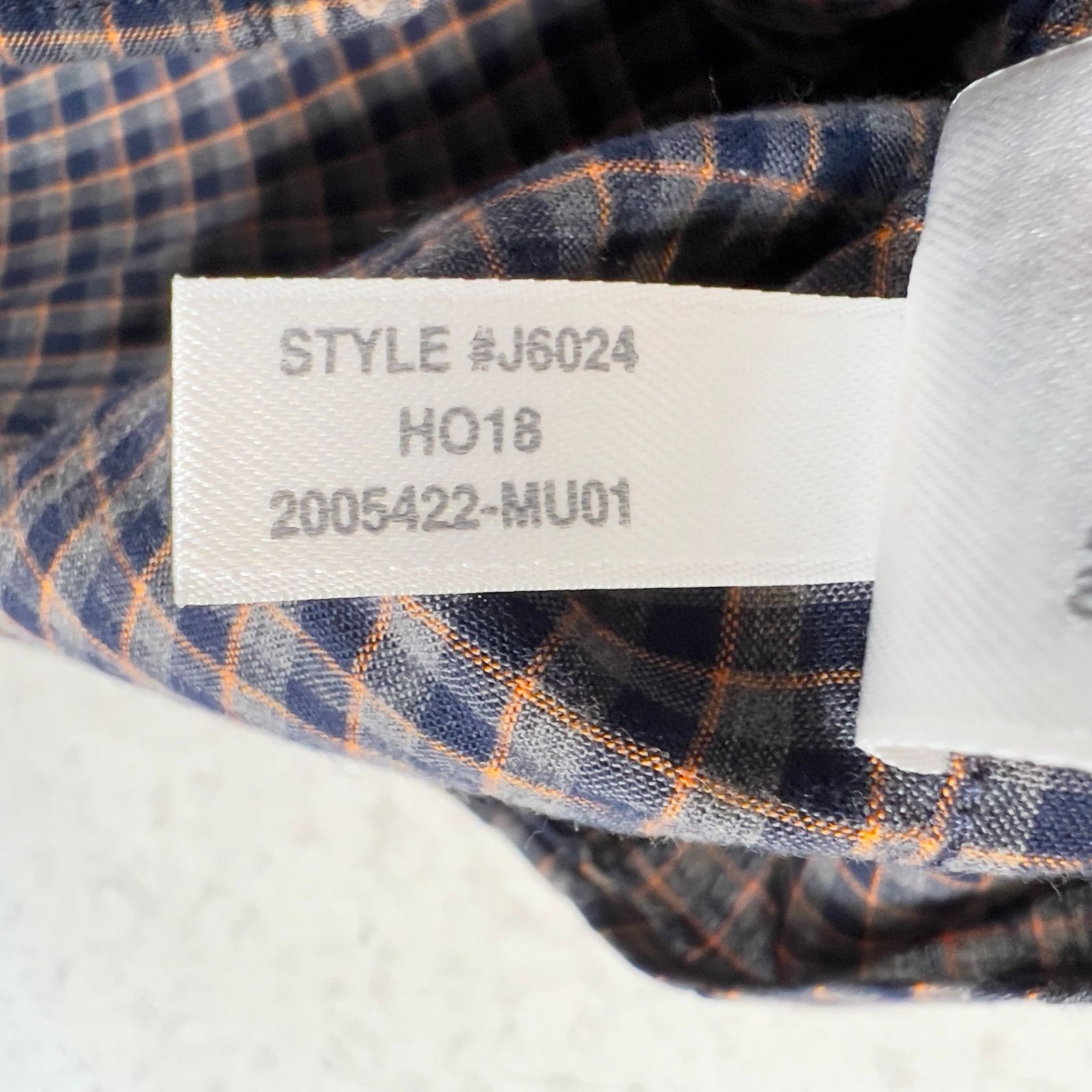 J.Crew J. Crew Mercantile Flex Button Down Shirt Mens L Blue Orange Size US L / EU 52-54 / 3 - 5 Thumbnail