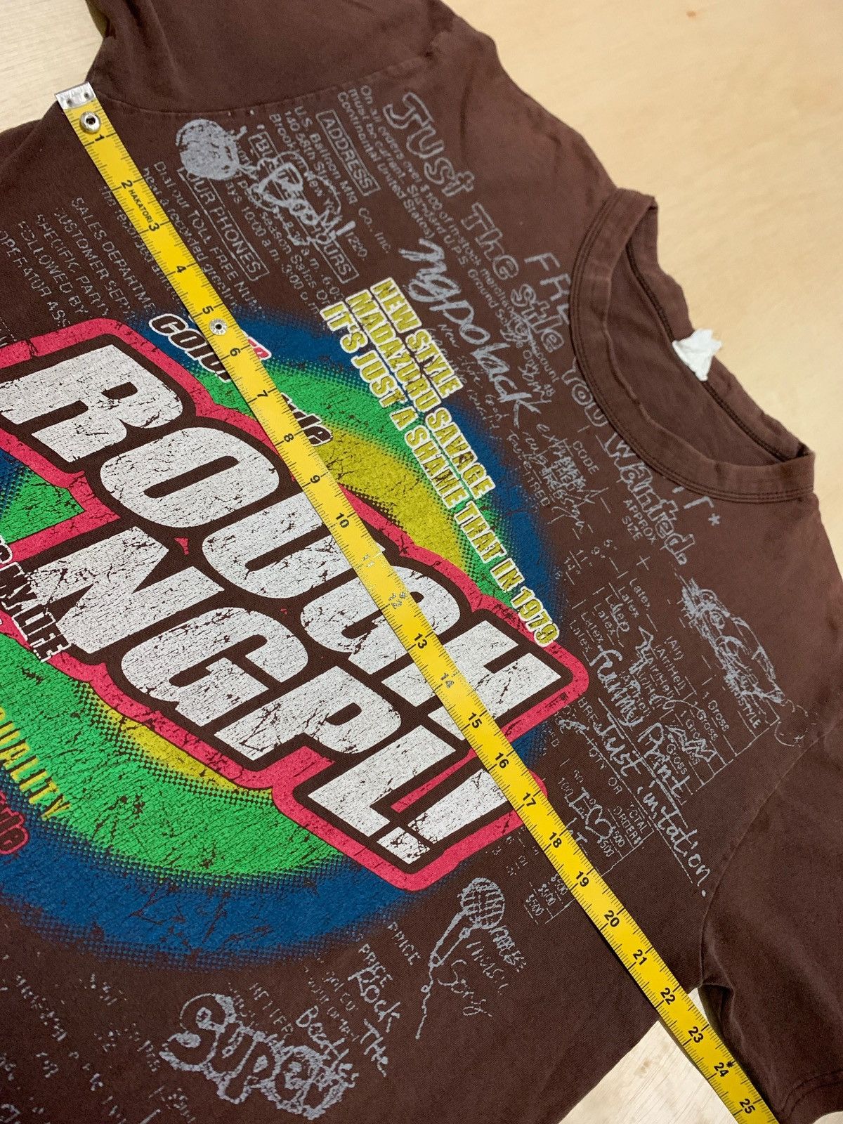 Japanese Brand × Vintage Vintage ROUGH NGPL! Tshirt Size US L / EU 52-54 / 3 - 6 Thumbnail