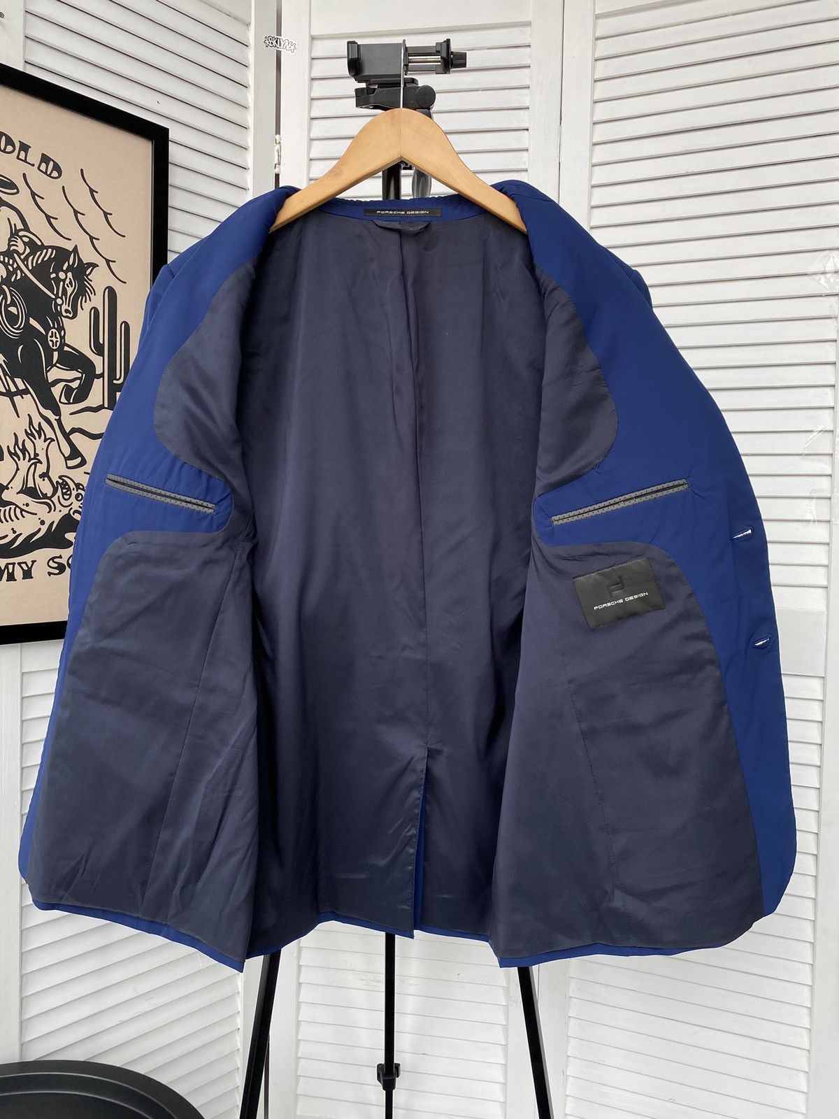 Designer × Porsche Design Porsche Design M2 Tec Driving Blazer Button Up Nylon Size US M / EU 48-50 / 2 - 2 Thumbnail