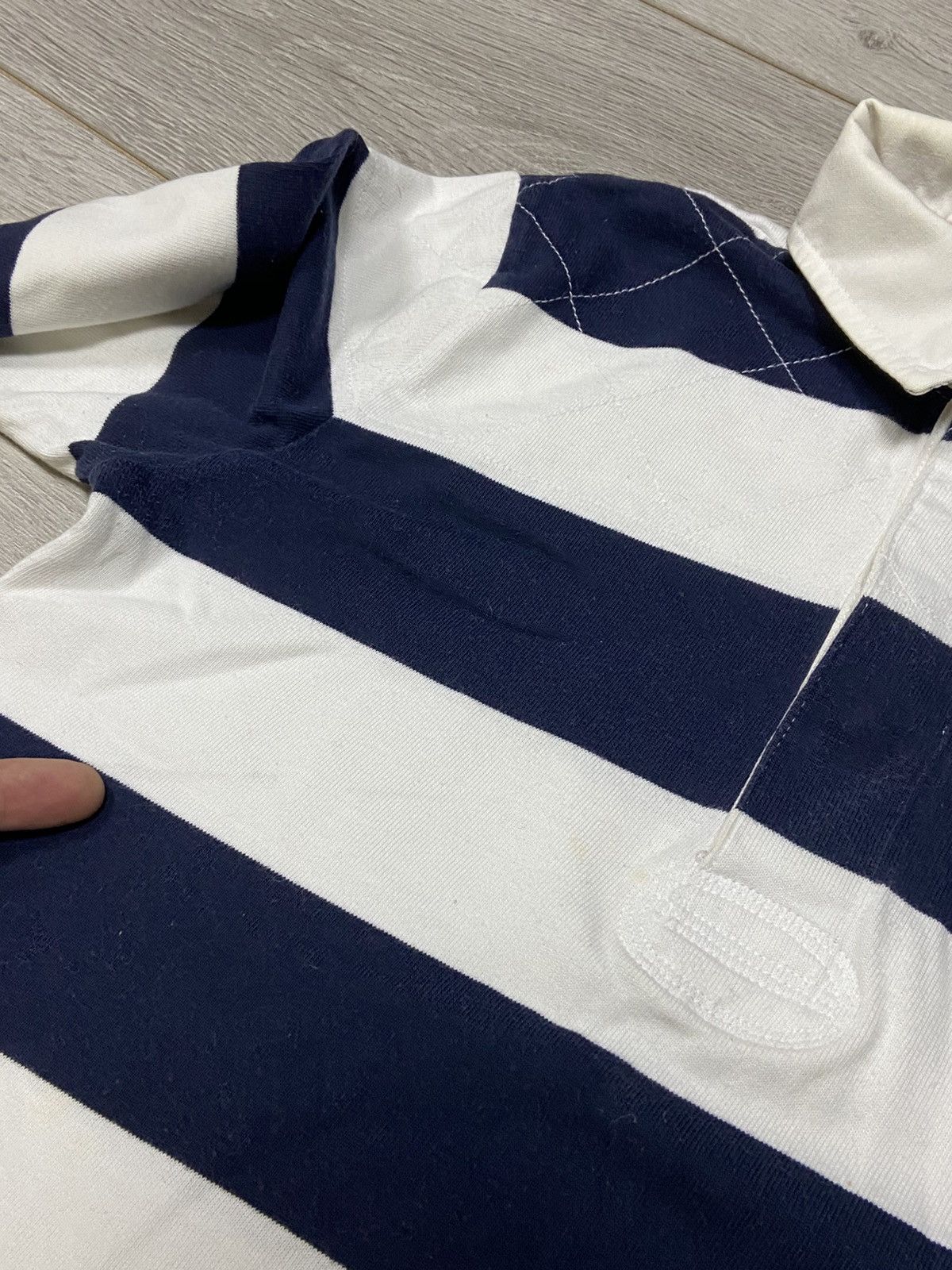Rugby Ralph Lauren Vintage Polo Ralph Lauren sport Rugby long sleeve polo shirt Size L / US 10 / IT 46 - 7 Thumbnail