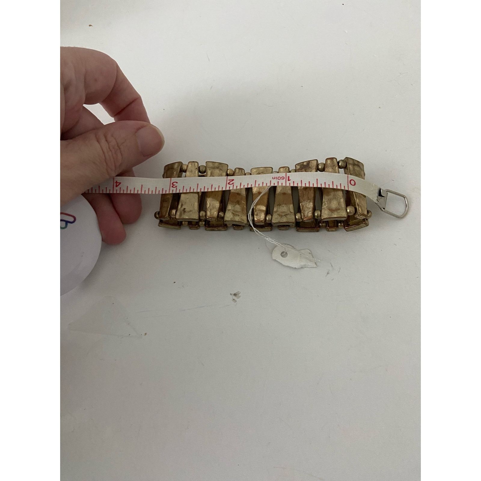Other Gold tone triangle cuff bracelet Size ONE SIZE - 5 Thumbnail