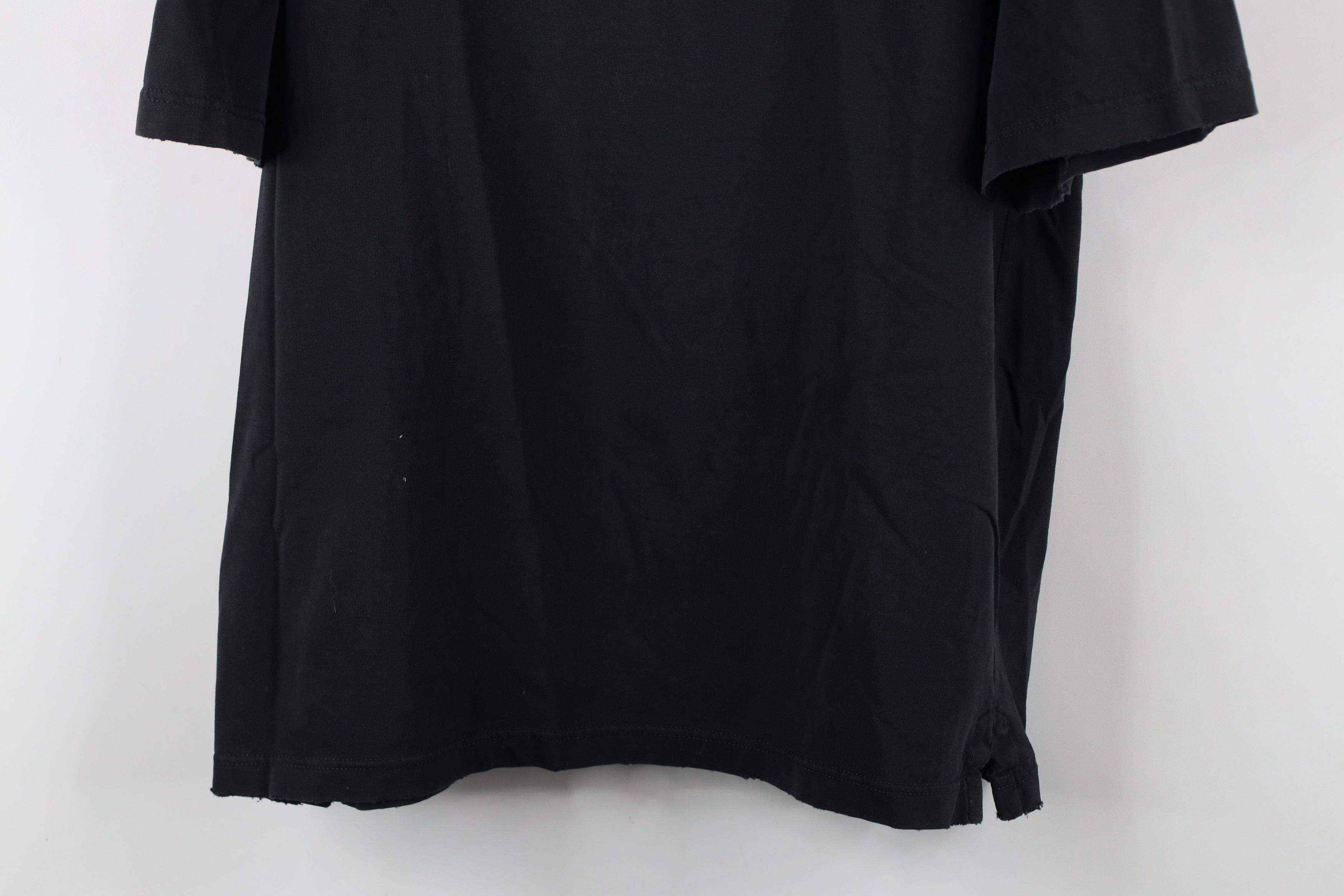 Vintage Vintage 90s Streetwear Short Sleeve Cotton T-Shirt Black Size US XL / EU 56 / 4 - 3 Thumbnail