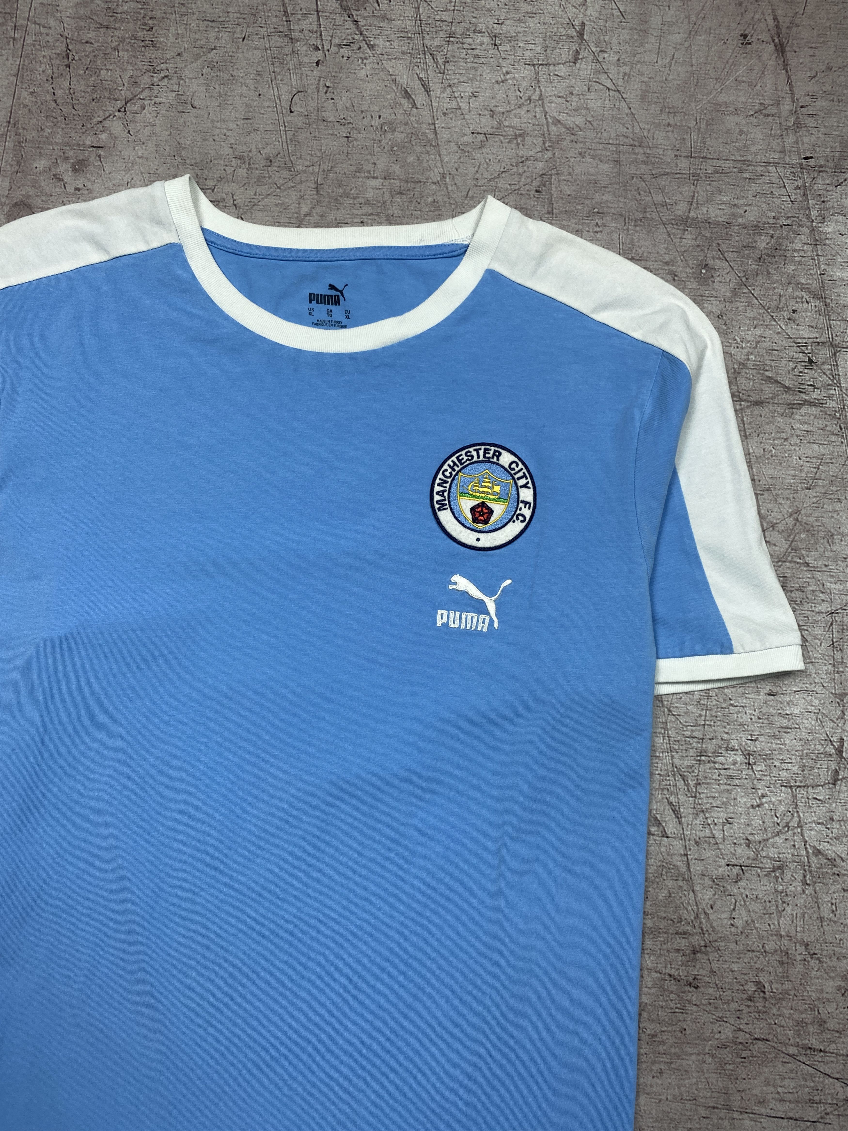 Puma Puma Manchester City Mens T-Shirt Football Size US XL / EU 56 / 4 - 2 Thumbnail