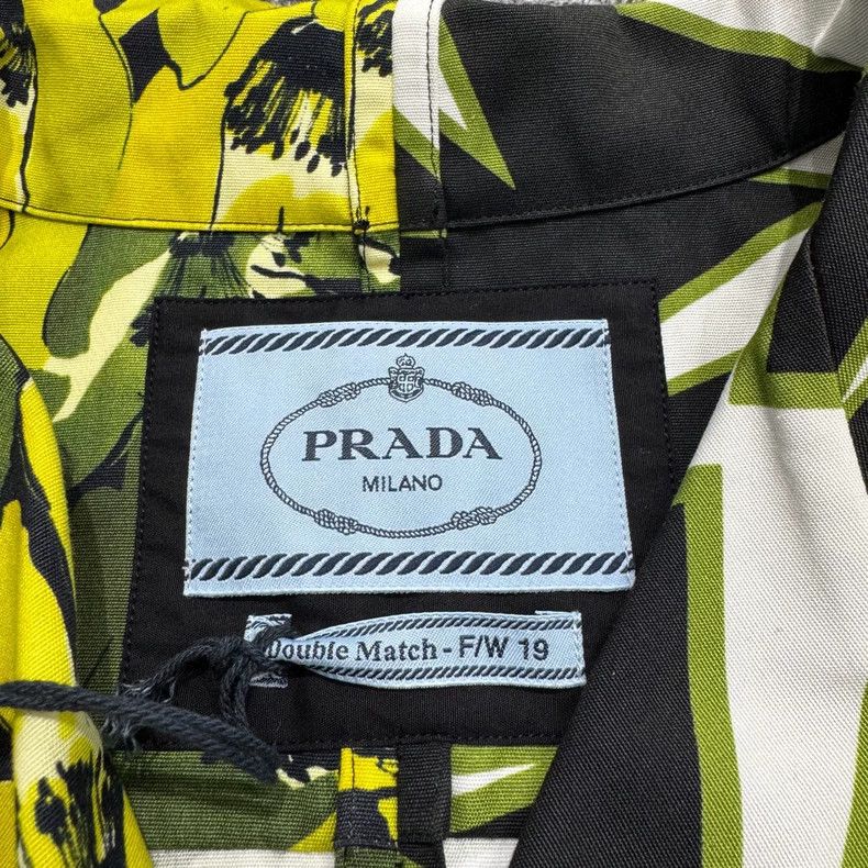 Prada Prada Show lightning stitching floral short-sleeved shirt 2 Size US M / EU 48-50 / 2 - 5 Thumbnail