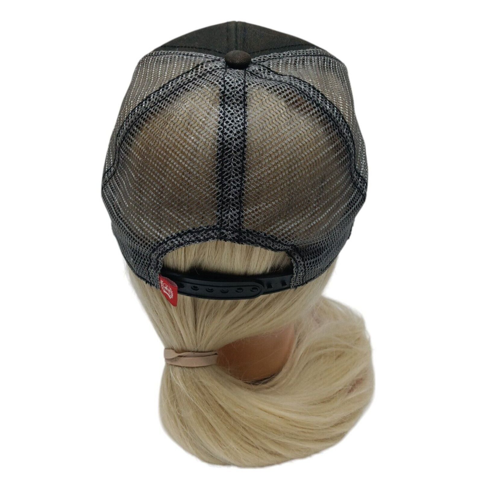 CINCH CINCH JEANS Patch Logo Hat Ball Cap Snapback Black Mesh Size ONE SIZE - 3 Thumbnail