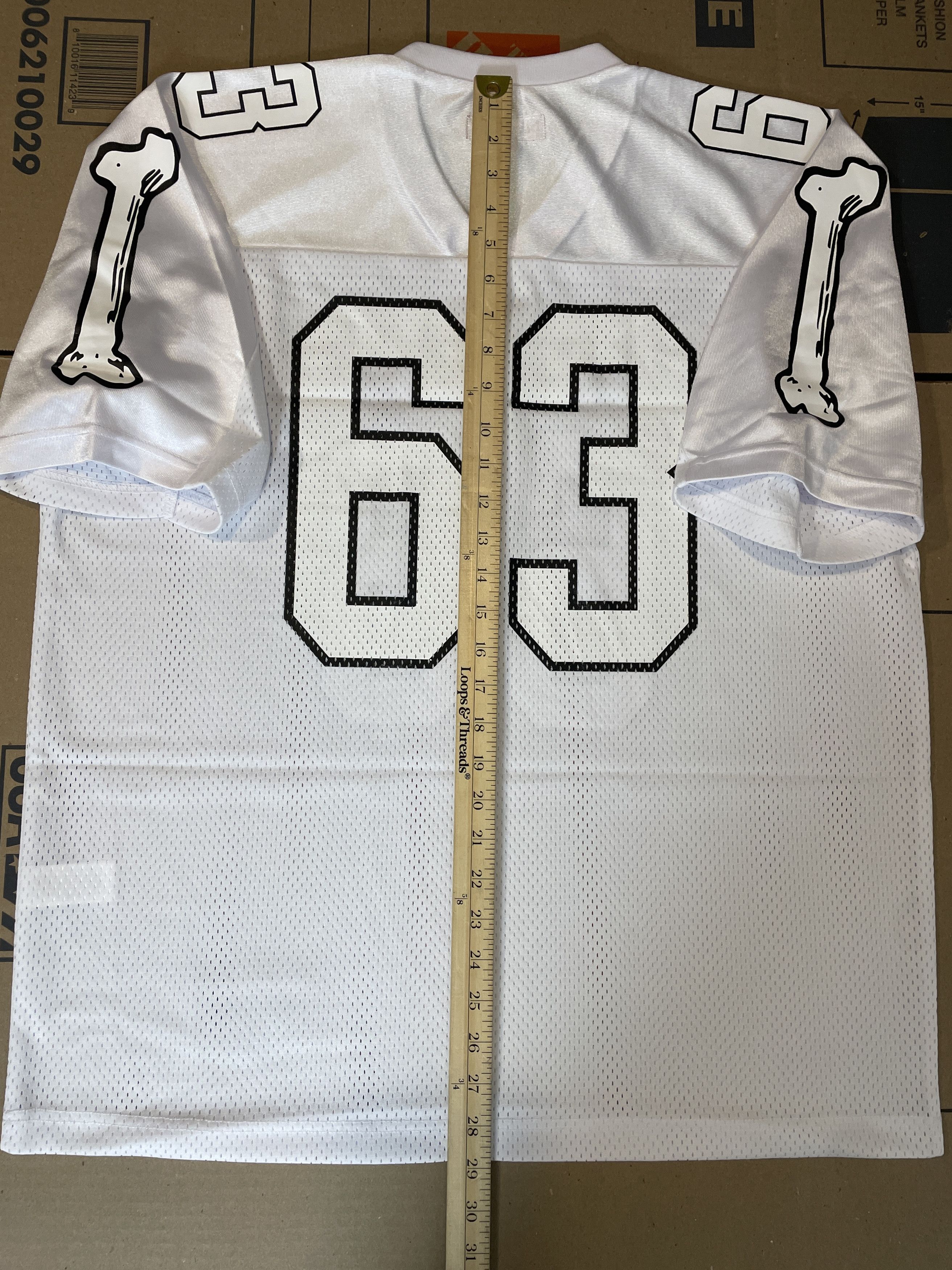 Supreme BONES FOOTBALL JERSEY Size US M / EU 48-50 / 2 - 8 Thumbnail