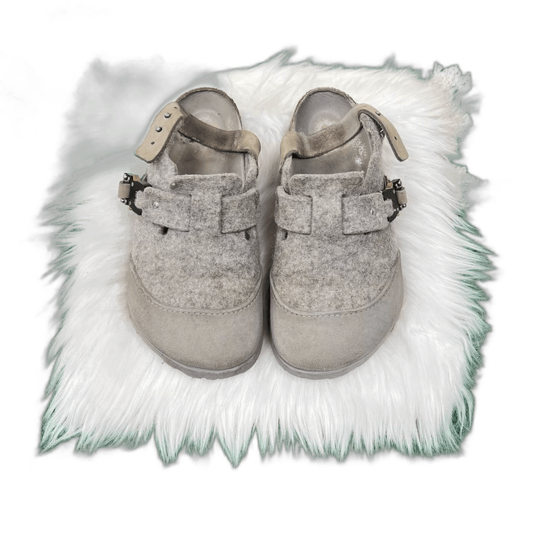Dior Dior Felt Buckle Clogs Size 40-yf Size US 9 / EU 42 - 1 Thumbnail