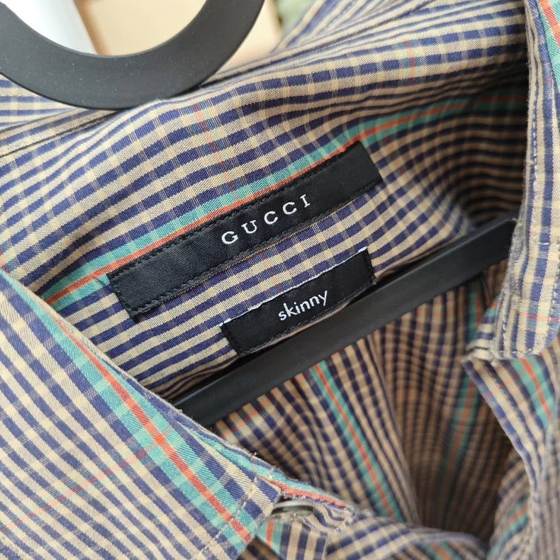 Gucci Gucci Plaid shirt Size US XXS / EU 40 - 3 Thumbnail