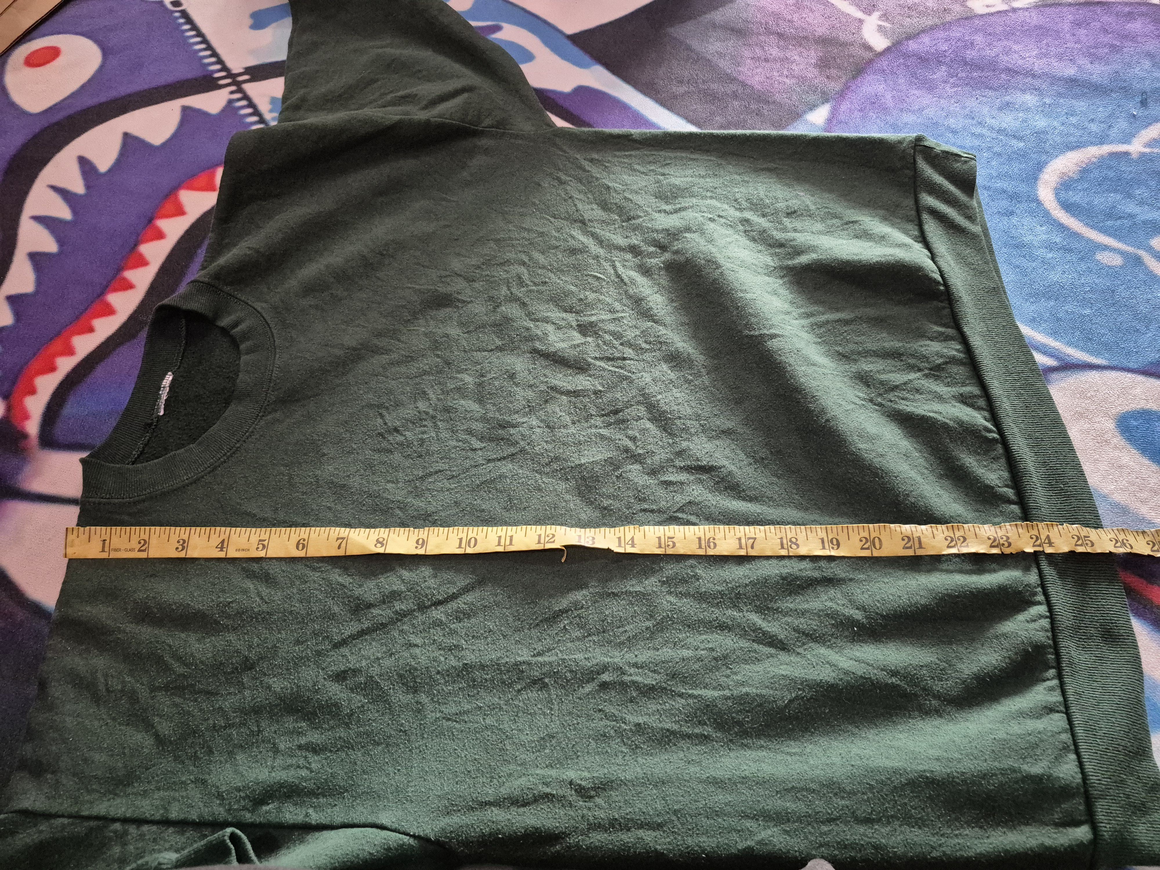 Vintage 🔥 Vintage Plain Green Sweatshirt Pullover Jumper Size US L / EU 52-54 / 3 - 7 Thumbnail