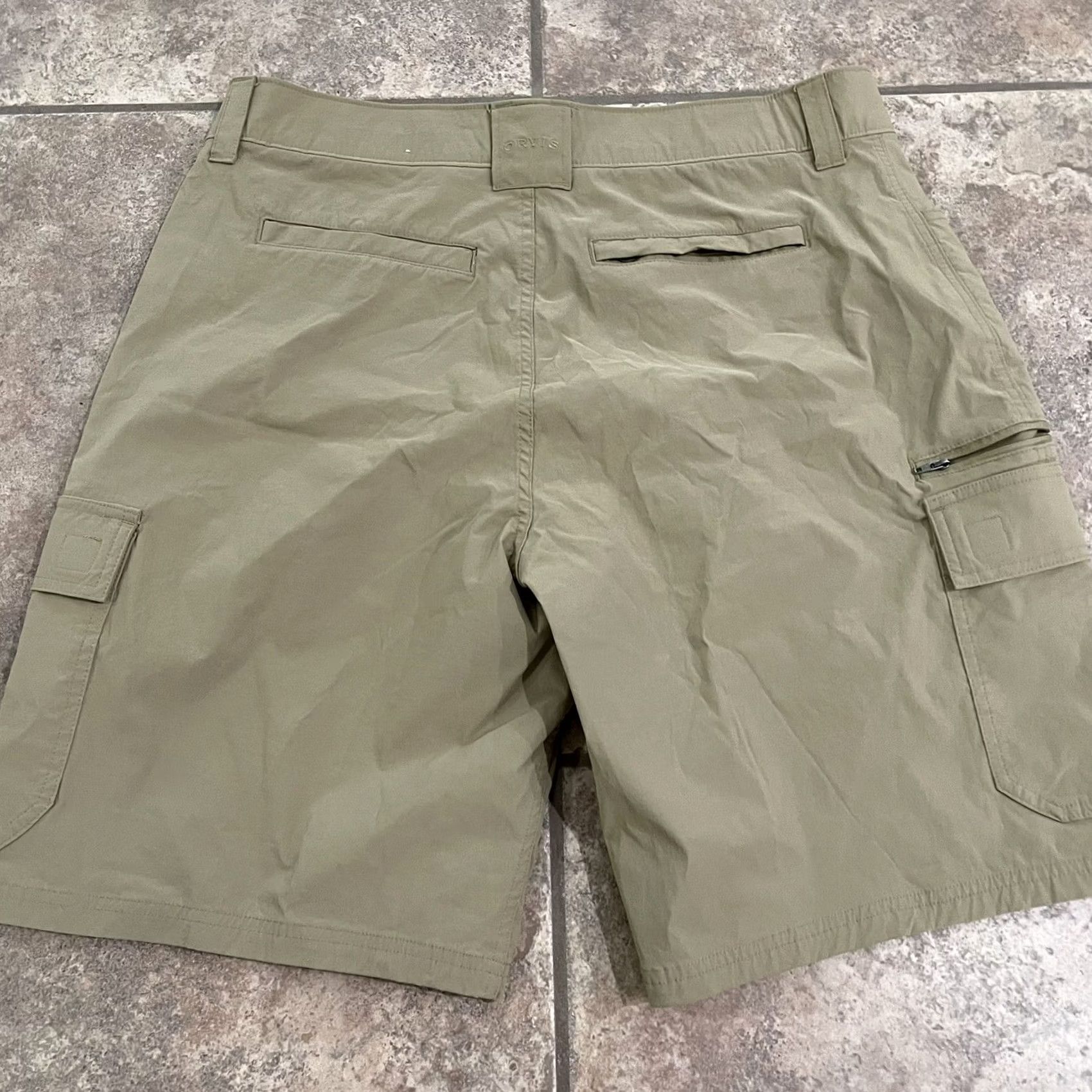 Orvis Orvis Cargo Shorts Mens Size 38 Nylon Tan Brown Stretchy Cargo Shorts Mens 38 Orvis Nylon Brown Tan Size US 38 / EU 54 - 5 Thumbnail