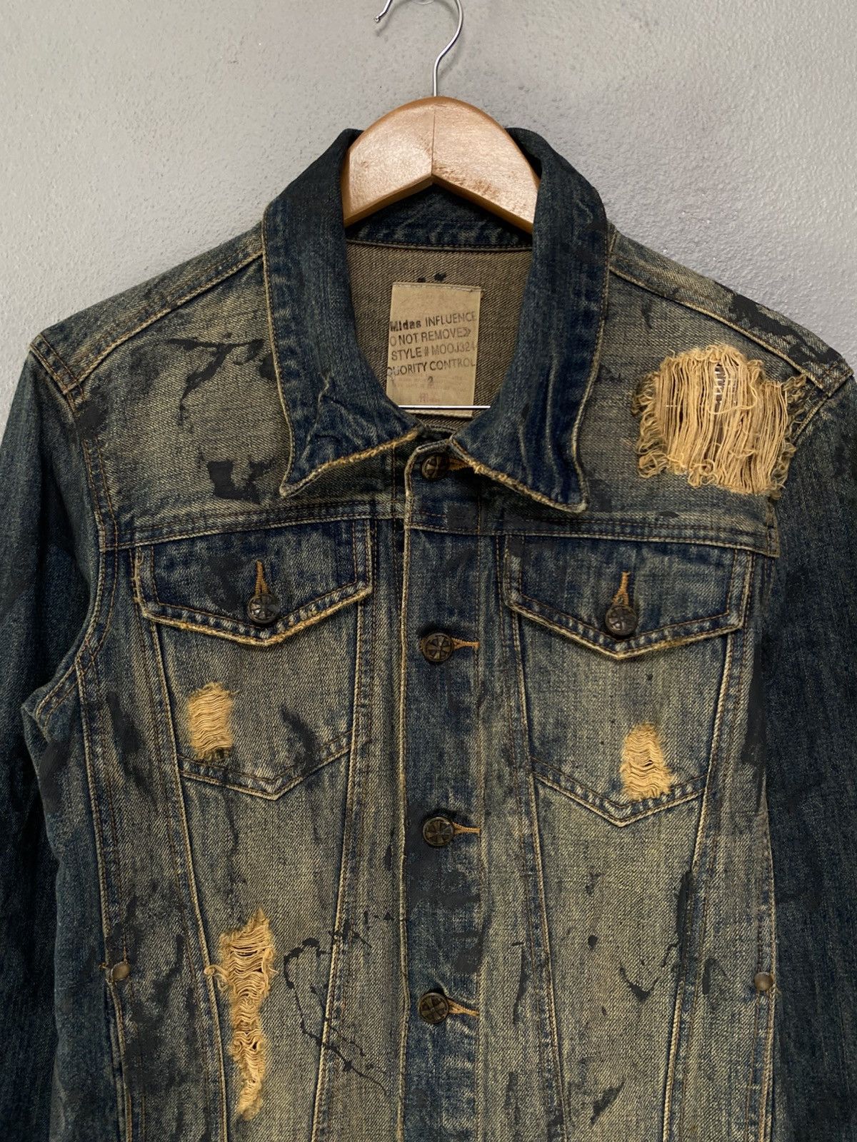 Japanese Brand Midas if six was nine distressed painter jacket jeans J3 Size US S / EU 44-46 / 1 - 3 Thumbnail