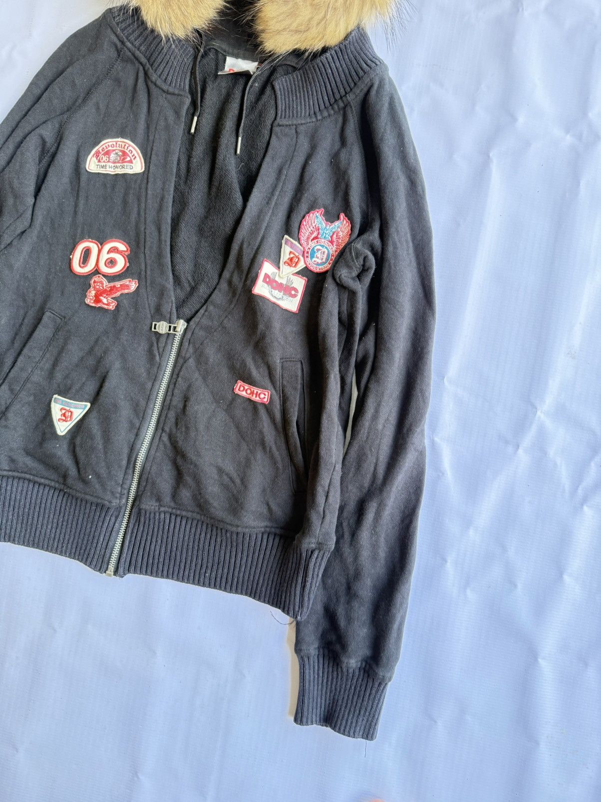 Hysteric Glamour Dohc revolution fur hoodie patch ifsixwasnine lgb Size US M / EU 48-50 / 2 - 5 Thumbnail