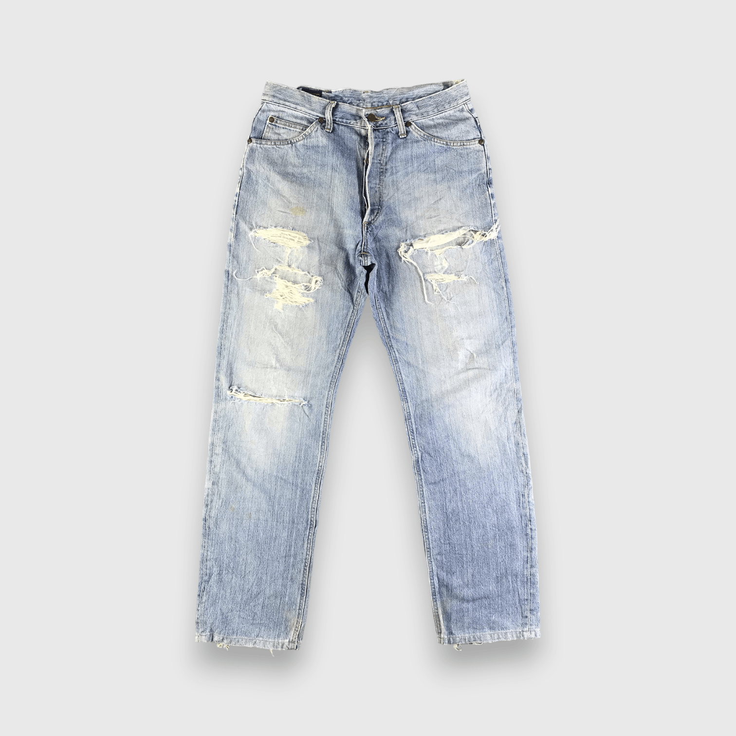 Lee Vintage Blue Wash Lee Jeans-J3678 Size US 32 / EU 48 - 1 Thumbnail