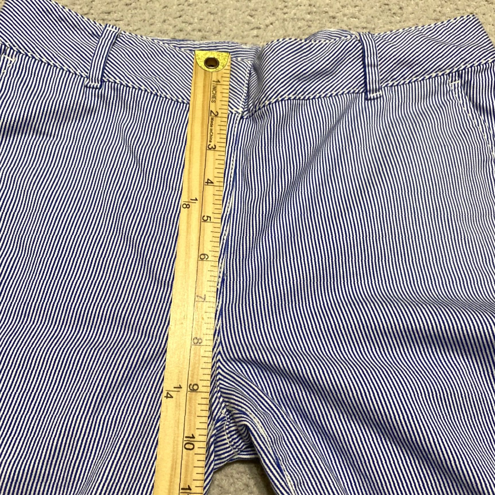 Talbots Talbots Womens Pants Cropped Wide-Leg High Rise 18W Black Striped - Talbots - Plus Size - Wide-Leg Cropped Pant for Workwear Size 40" / US 18 - 7 Thumbnail