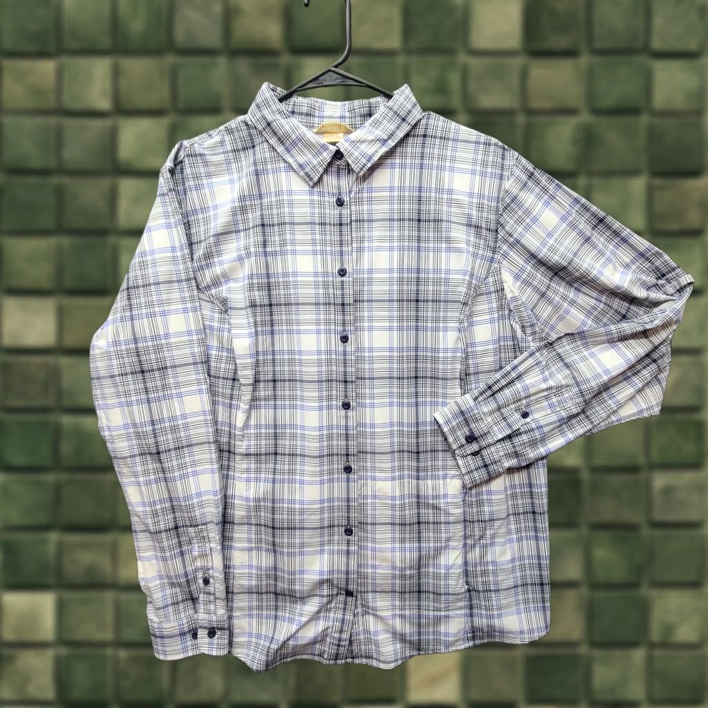 Vintage Duluth Shirt Mens 2XL Long Sleeve Button-Up Nylon Spandex Breathable Striped Outdoor Classic Garpcore Weathered Winter Fall Spring Summer Mens Size US XXL / EU 58 / 5 - 1 Preview