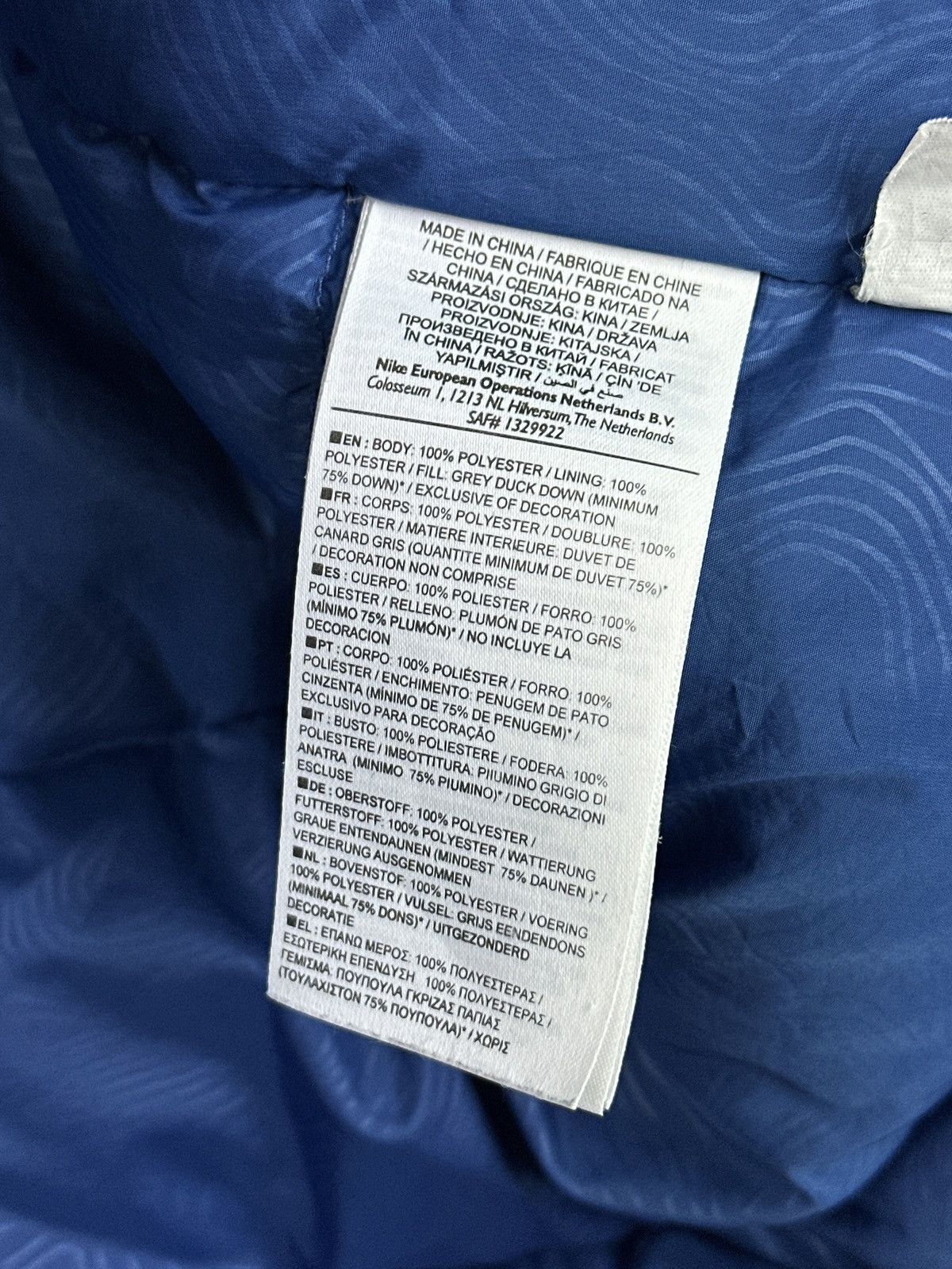 Nike Vintage Y2K Nike Down Puffer Vest 550 Full Zip Streetwear Size US M / EU 48-50 / 2 - 15 Thumbnail
