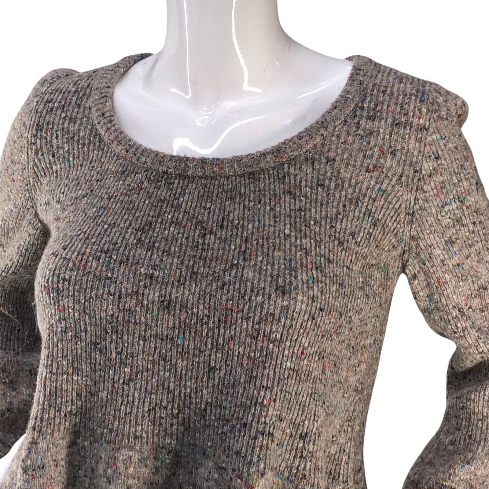 Stella McCartney Stella McCartney Size 40 US M Sweater Bell Sleeve Peplum Size M / US 6-8 / IT 42-44 - 2 Thumbnail