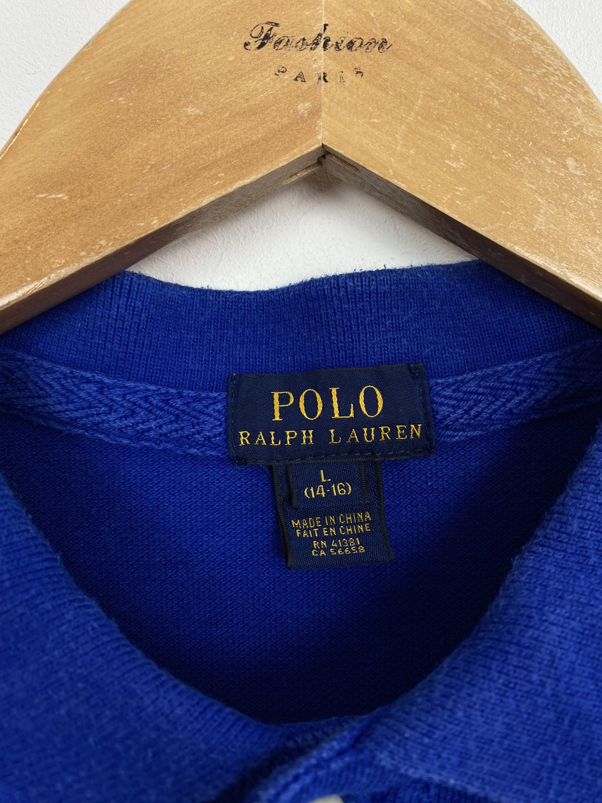 Polo Ralph Lauren Polo Ralph Lauren #2 Short Sleeve Polo Shirt Boys Size Large Size US XS / EU 42 / 0 - 3 Thumbnail