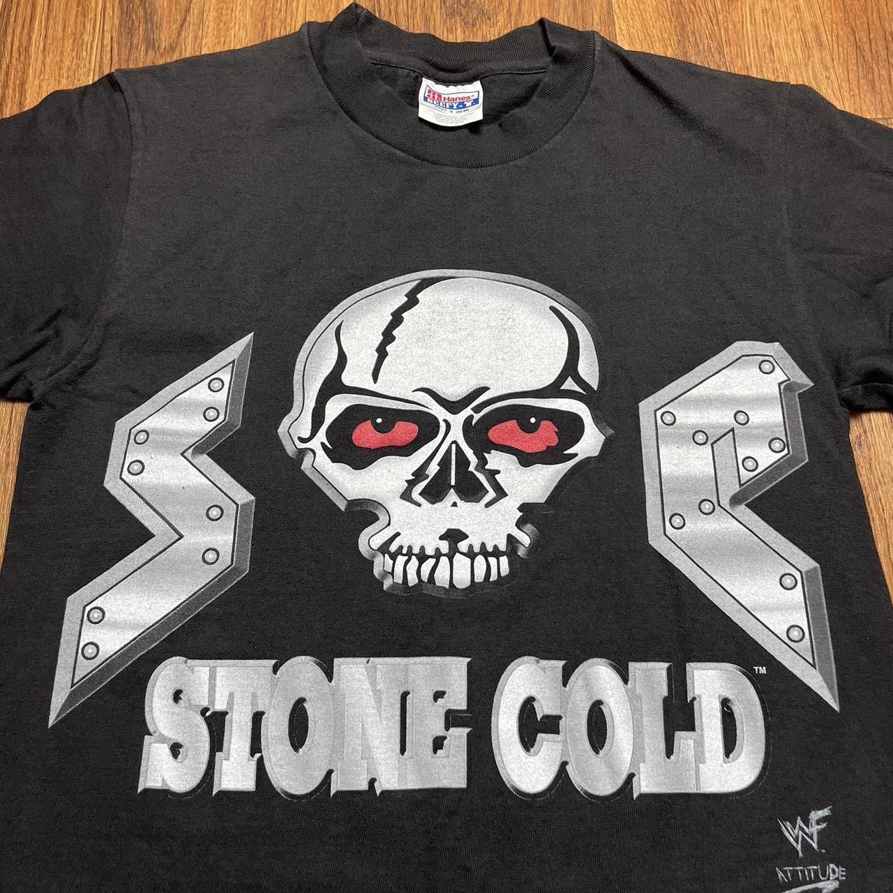 Vintage Vintage WWF Shirt Stone Cold Steve Austin Wrestling WWE 1998 Size US S / EU 44-46 / 1 - 2 Thumbnail