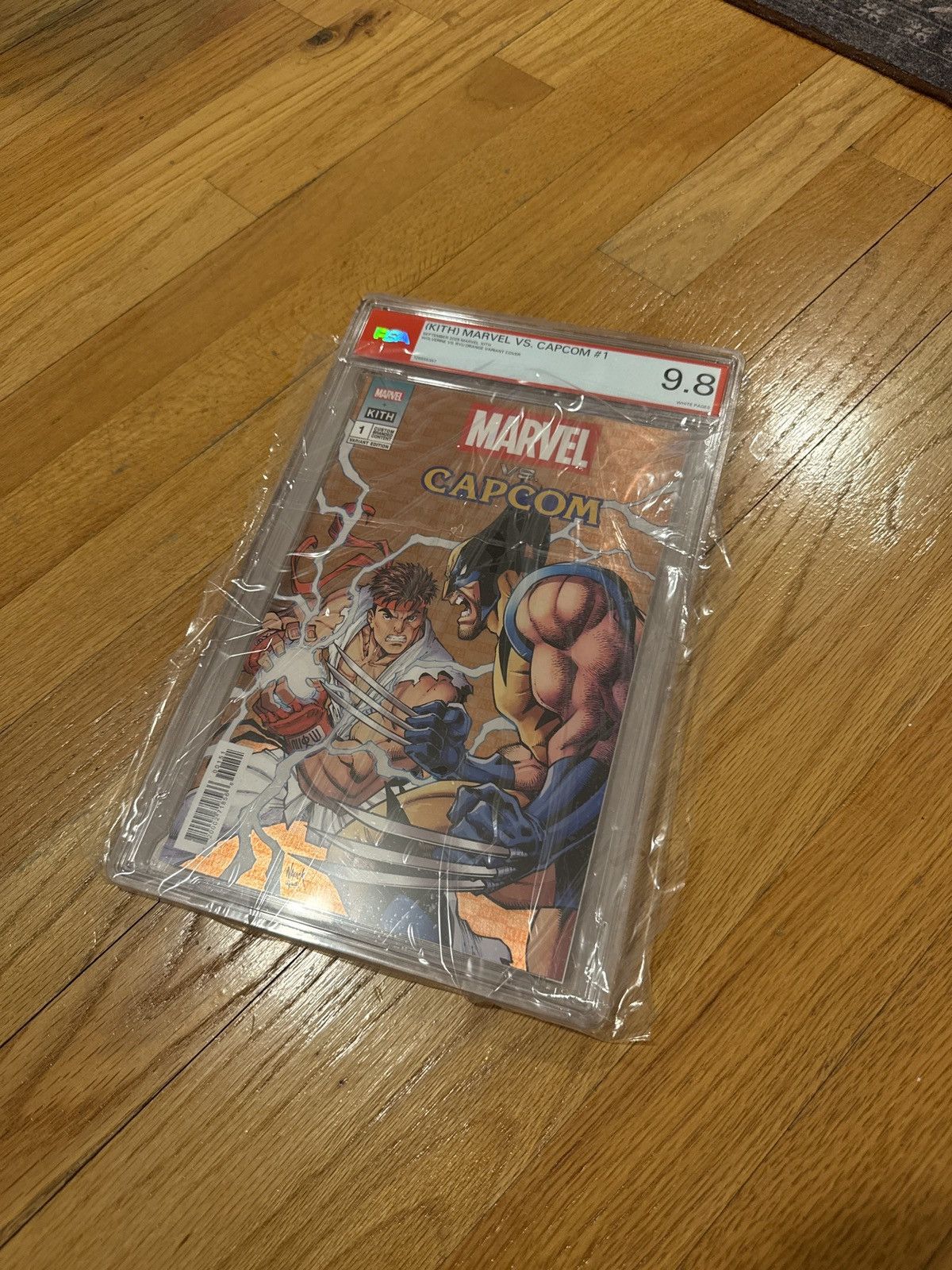 Kith Kith Marvel vs capcom comic wolverine vs ryu orange PSA 9.8 Size ONE SIZE - 1 Thumbnail