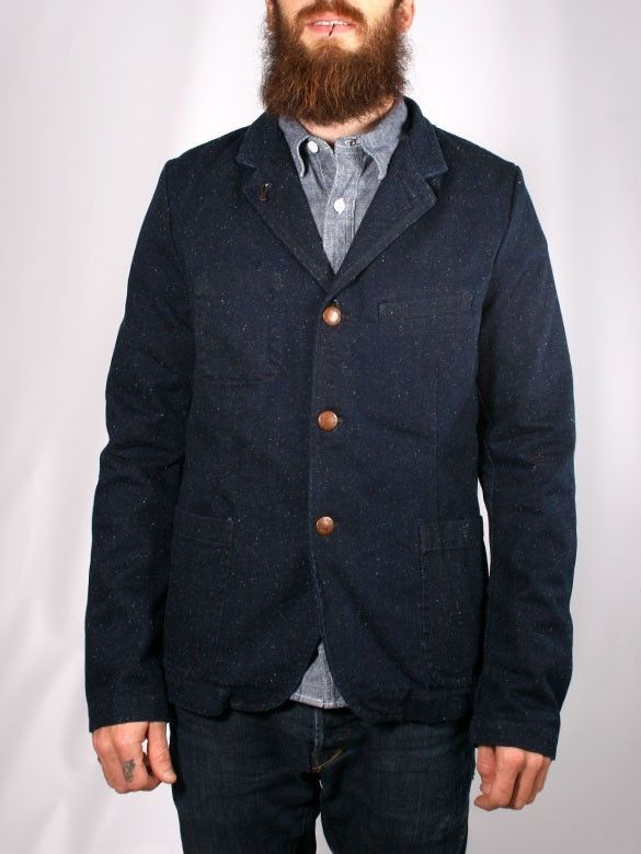 Edwin EDWIN REDFORD TOKYO JAPANEESE AMERICANO DENIM BLAZER JACKET Size US L / EU 52-54 / 3 - 2 Thumbnail