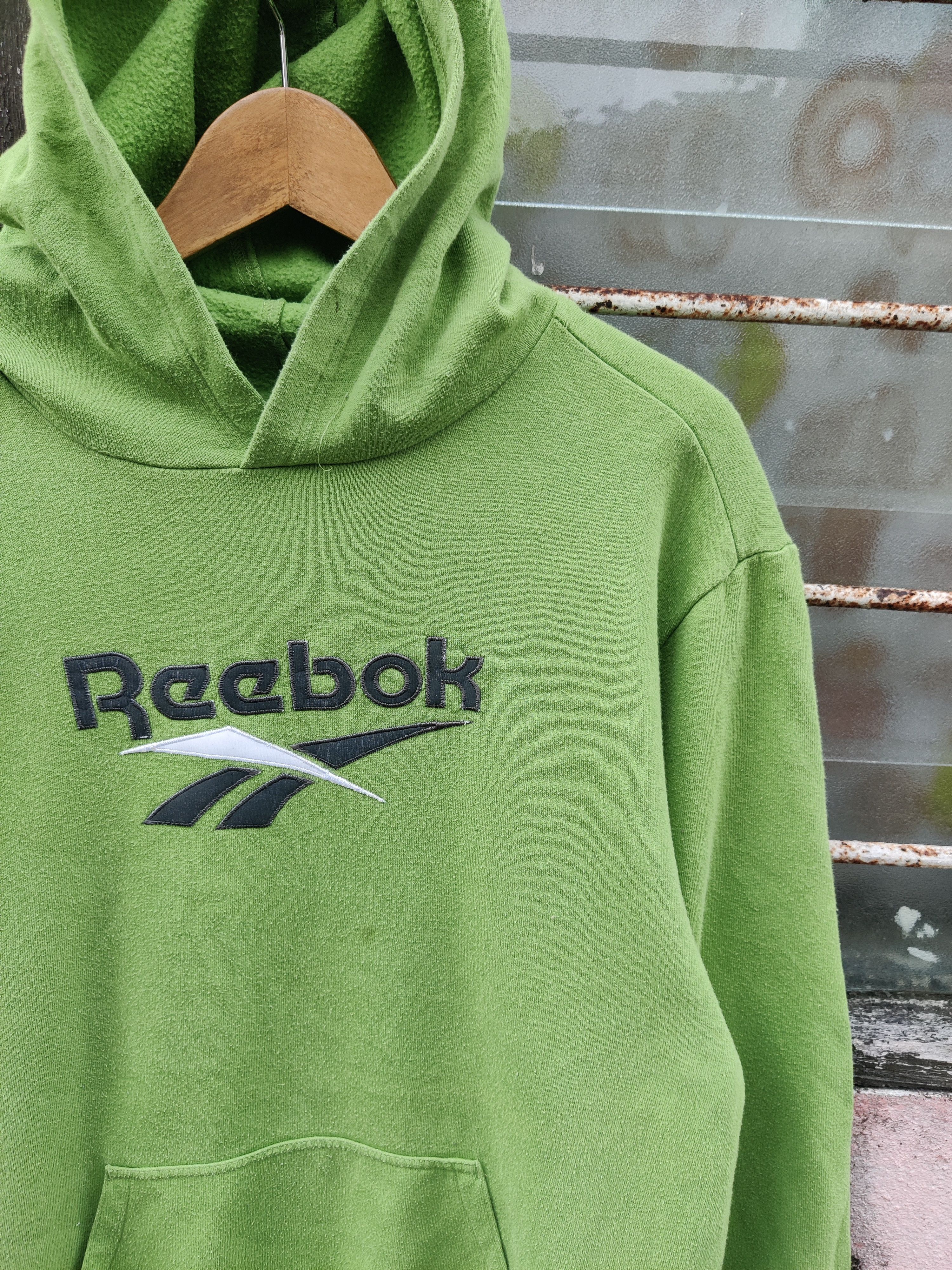 Reebok Vintage Big Logo Reebok Sport Hoodie Size US L / EU 52-54 / 3 - 3 Thumbnail