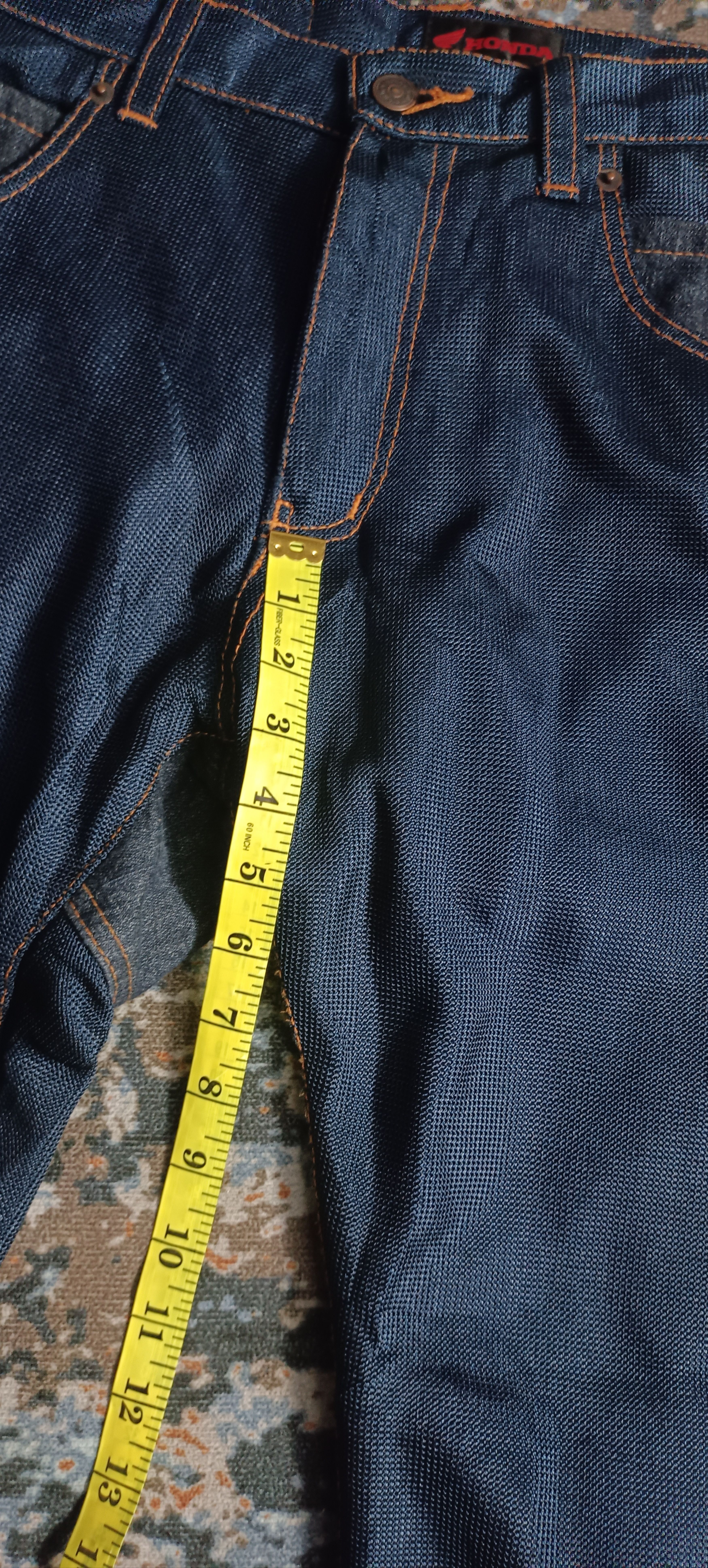 Honda × Japanese Brand × Vintage Honda Mesh Denim Style Pants OSYEX - X23 Size US 32 / EU 48 - 16 Thumbnail