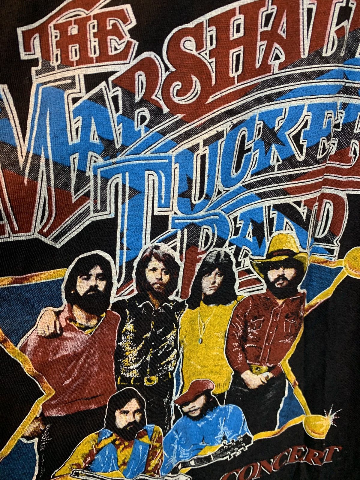 Band Tees × Vintage *RARE* Vintage 1970’s Marshall Tucker Band Tour Raglan Shirt Size US L / EU 52-54 / 3 - 7 Thumbnail