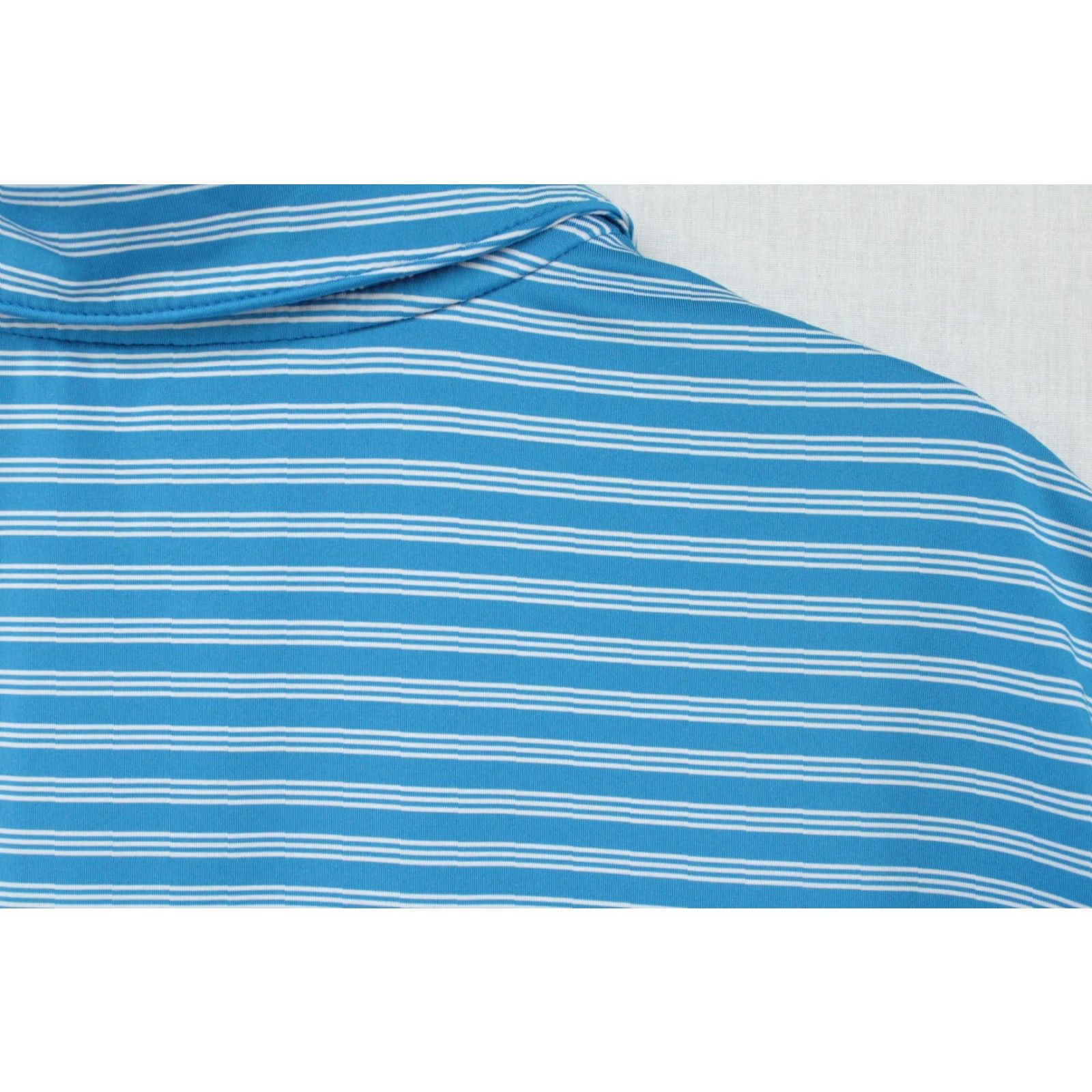 Adidas Adidas Golf Polo Shirt Mens XL Striped Blue White Size US XL / EU 56 / 4 - 5 Thumbnail