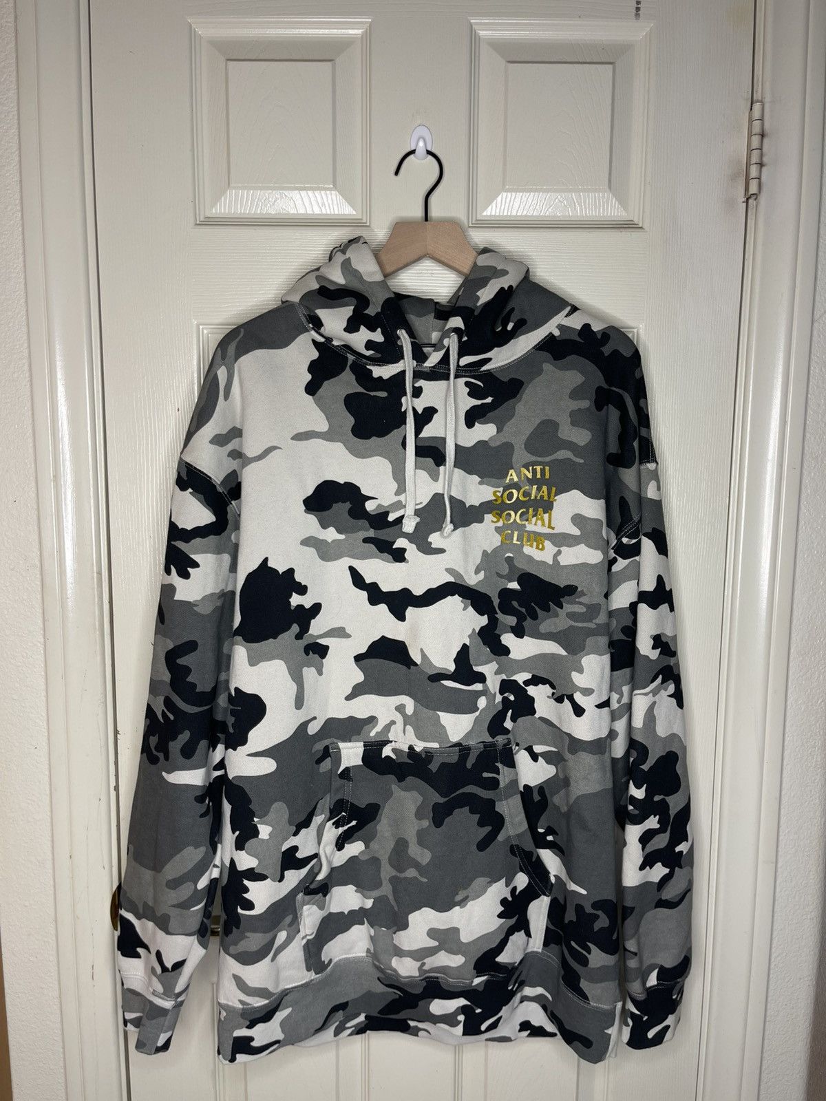 Anti Social Social Club Anti Social Social Club Camo Hoodie Size US XL / EU 56 / 4 - 1 Thumbnail