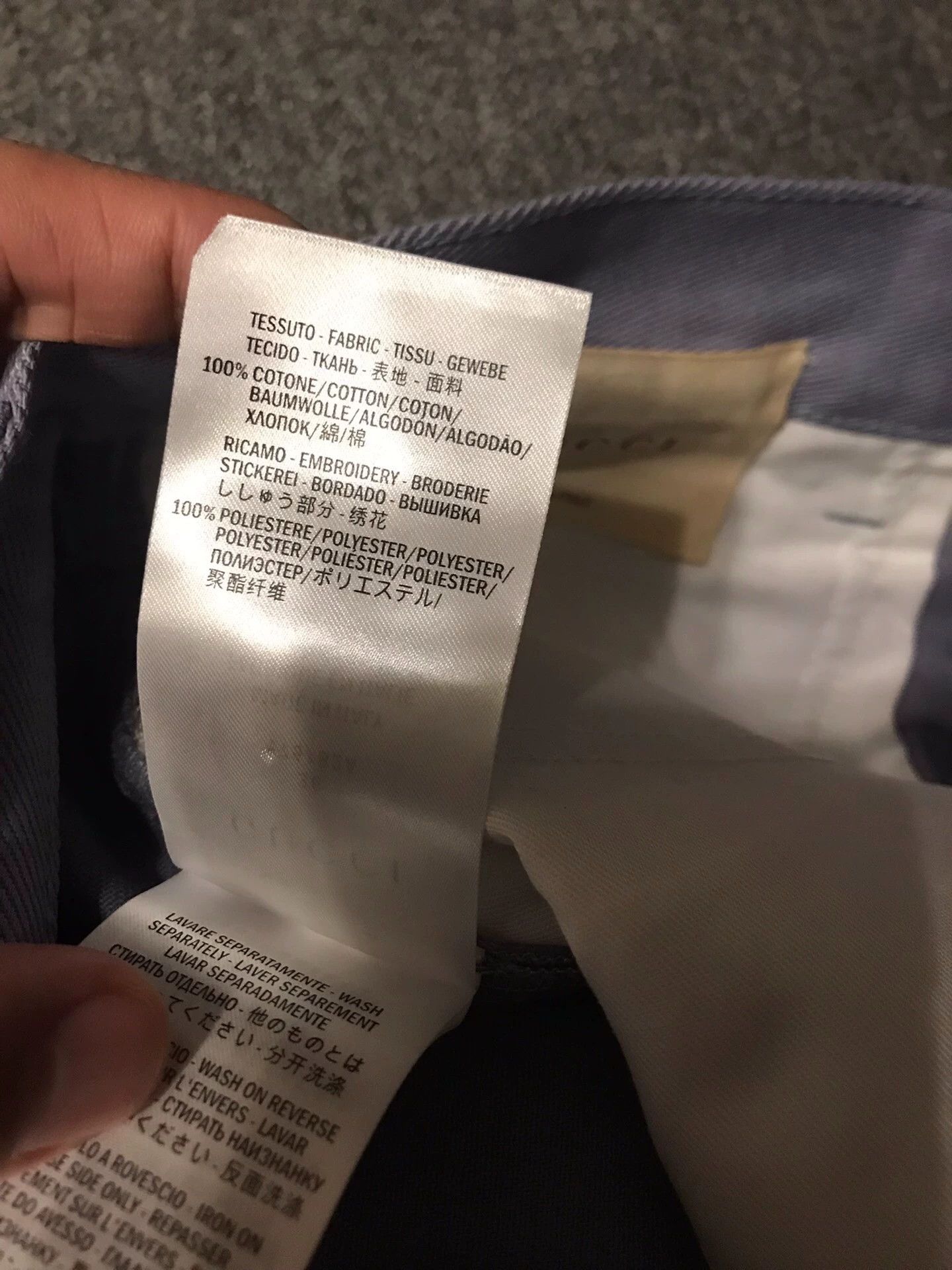 Gucci Gucci Lavender Chinos 36 (Fits Small) Straight Size US 36 / EU 52 - 6 Thumbnail