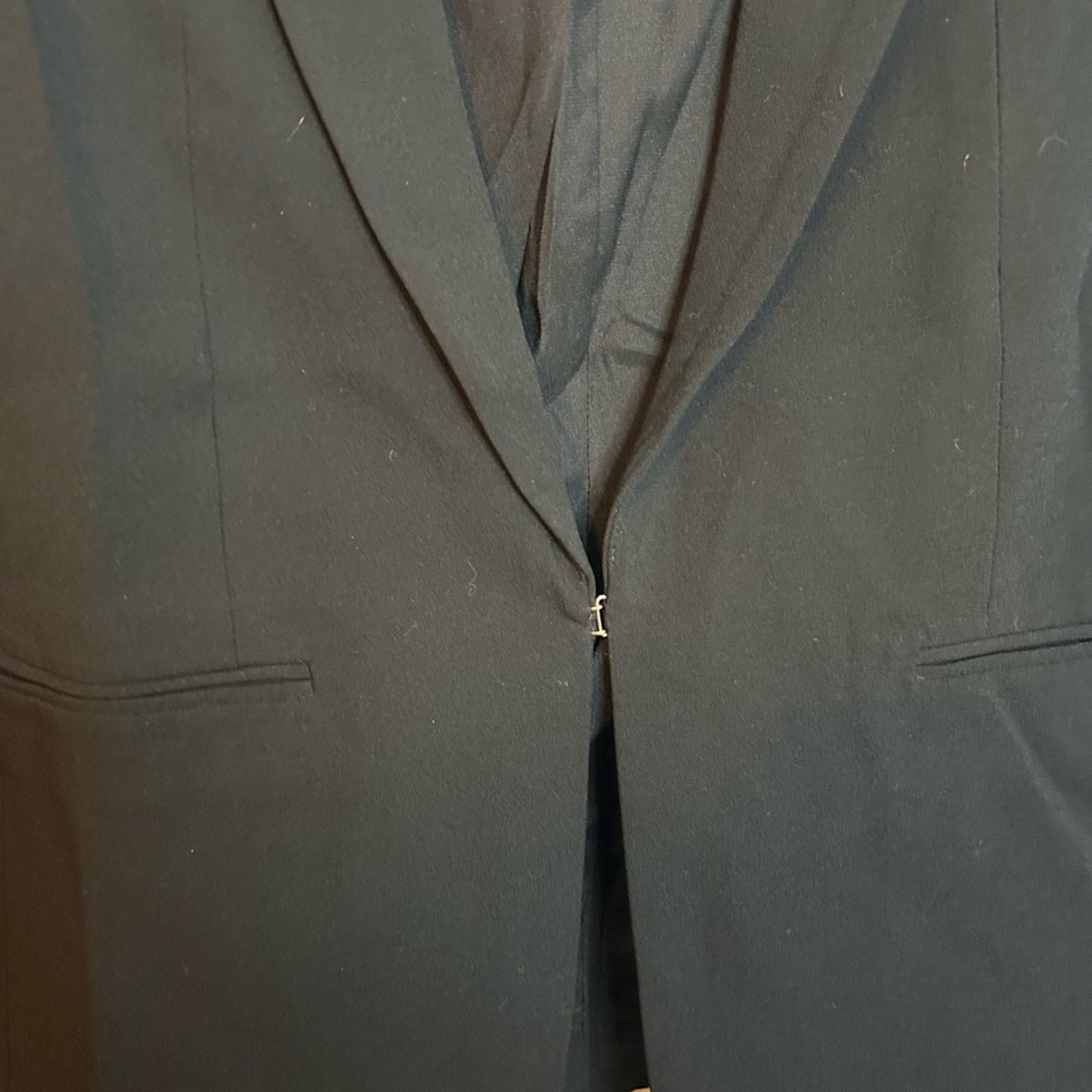 H&M H&M Classic Black Stretch Blazer Size XL / US 12-14 / IT 48-50 - 5 Thumbnail