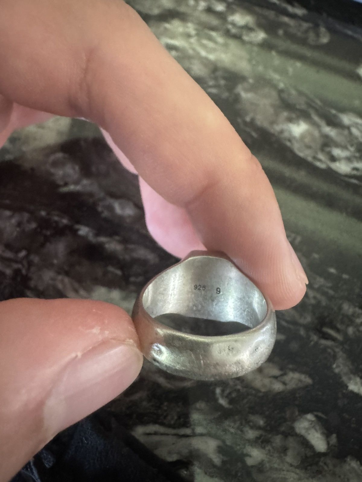 Allsaints Allsaints Sterling Silver Hex Tigerstone Ring Size 9 Size ONE SIZE - 2 Thumbnail