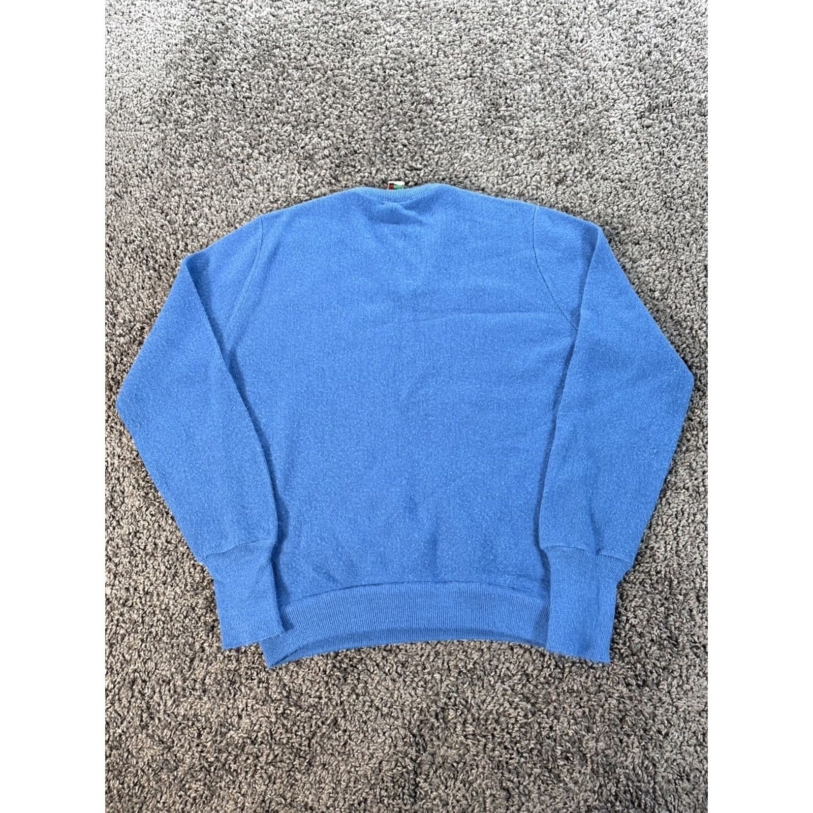 Izod VINTAGE Izod Lacoste Sweater Cardigan Mens Size M Blue Knit Logo 80s GOLF Tennis Casual Set End Mens Size US M / EU 48-50 / 2 - 5 Thumbnail