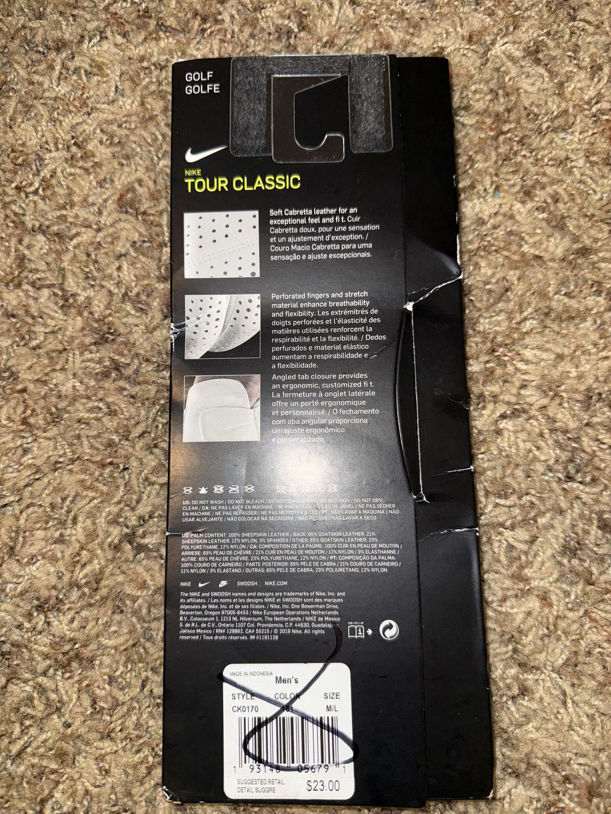 Nike Nike Men’s Tour Classic Golf Cadet Right Hand Size ONE SIZE - 5 Thumbnail