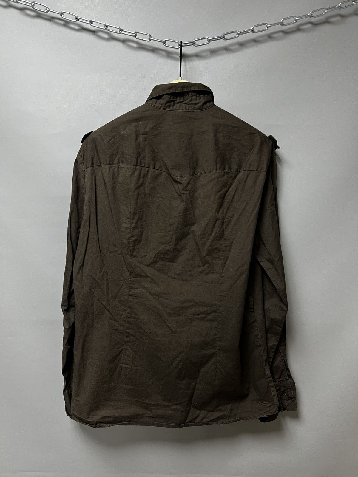 Daniele Alessandrini Daniele Alessandrini Shirt Brown y2k Size US L / EU 52-54 / 3 - 2 Thumbnail