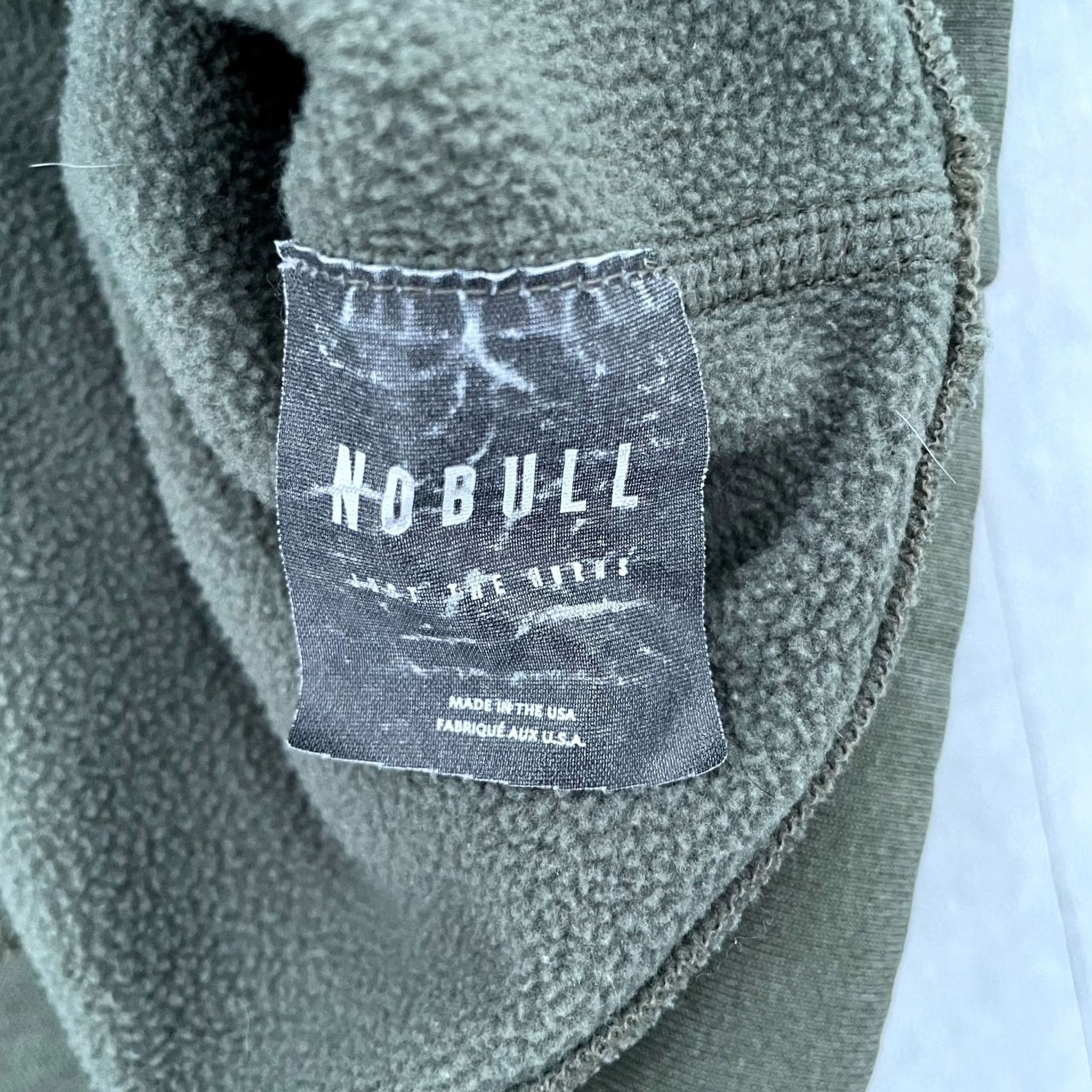 Vintage NOBULL Sweatshirt Adult XL Green Fleece Crewneck Pullover Logo USA Mens Size US XL / EU 56 / 4 - 7 Thumbnail
