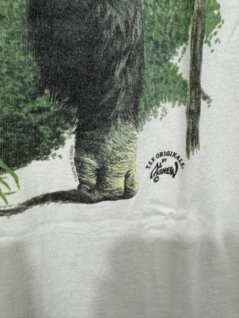 Vintage Vintage 80s Al Agnew Gorilla Tee Size US L / EU 52-54 / 3 - 3 Thumbnail