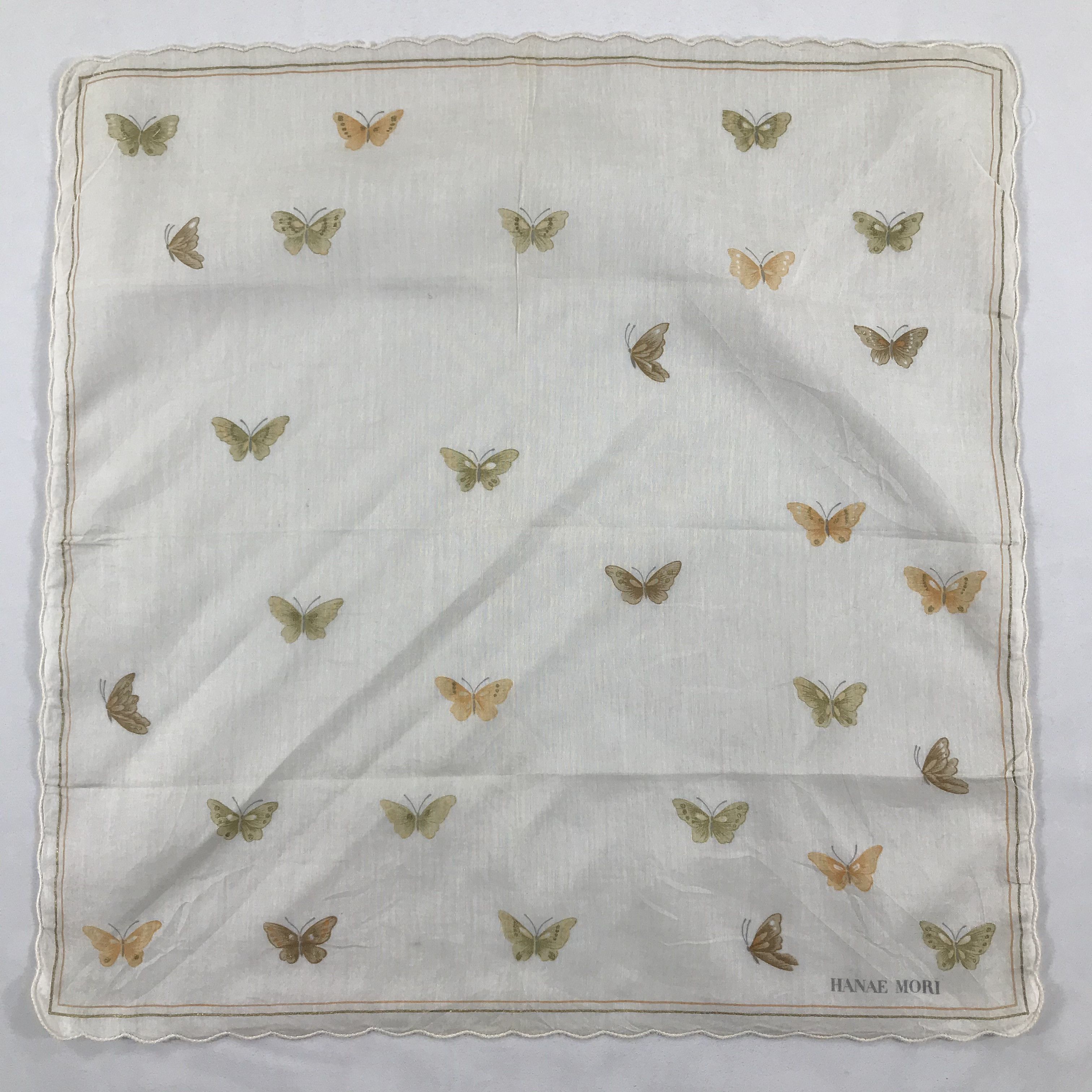 Hanae Mori × Vintage Hanae Mori Handkerchief / Neckerchief / Bandana Size ONE SIZE - 3 Thumbnail