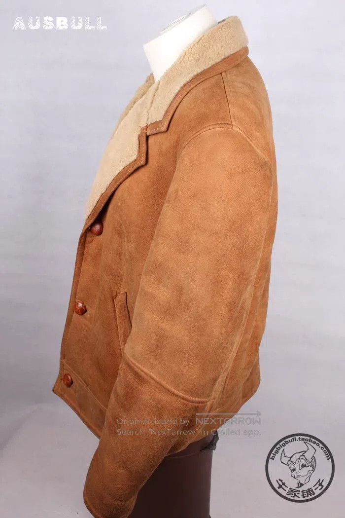 Other Genuine leather jacket high-end fur integrated sheepskin Size US XL / EU 56 / 4 - 3 Thumbnail