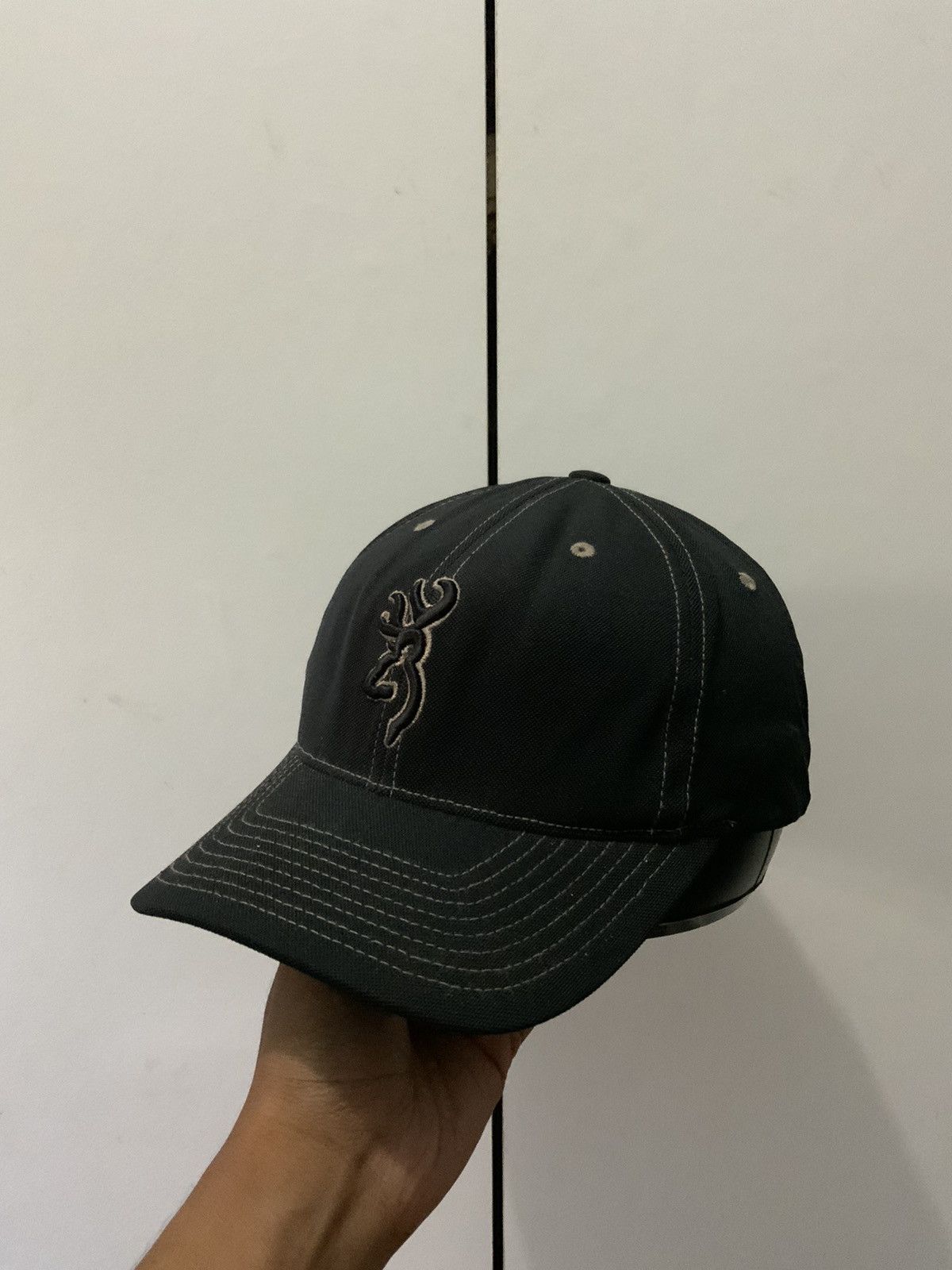 If Six Was Nine Browning Flexfit Embroidery Fitted Hat Size ONE SIZE - 2 Thumbnail
