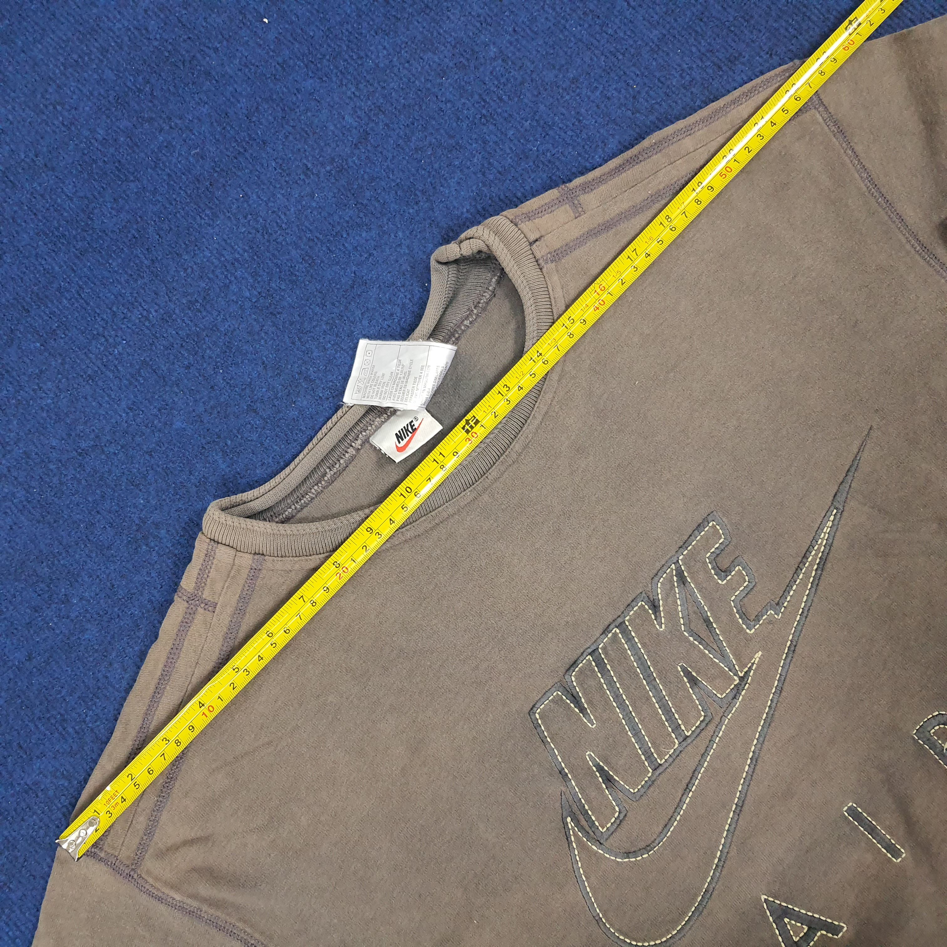 Nike × Vintage Vintage NIKE Air Streetwear Sweatshirts Size US L / EU 52-54 / 3 - 11 Thumbnail