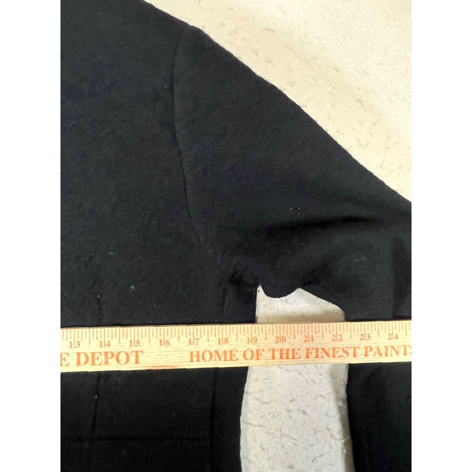 Vintage Kenar Blazer Women Black Size L 100% Wool Jacket Solid 1 Piece Blazer Size L / US 10 / IT 46 - 3 Thumbnail