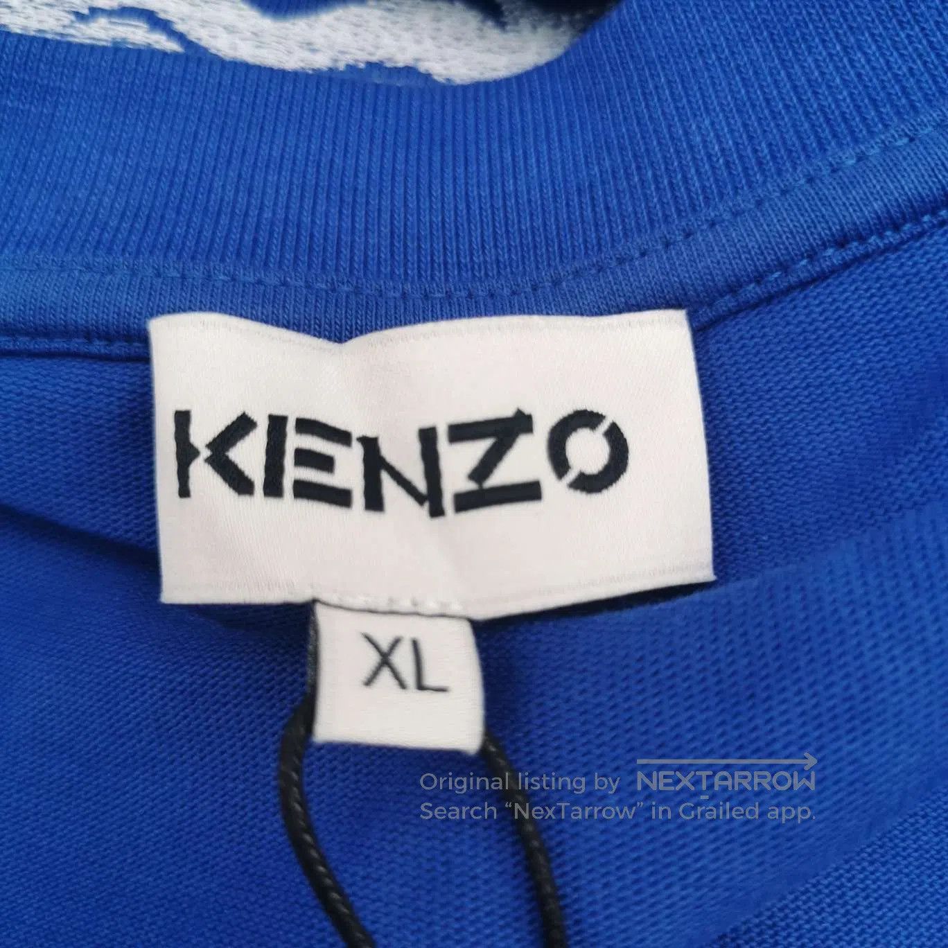 Kenzo Kenzo XL Cotton Tiger Head Crew Neck T-Shirt. Size US XL / EU 56 / 4 - 2 Thumbnail