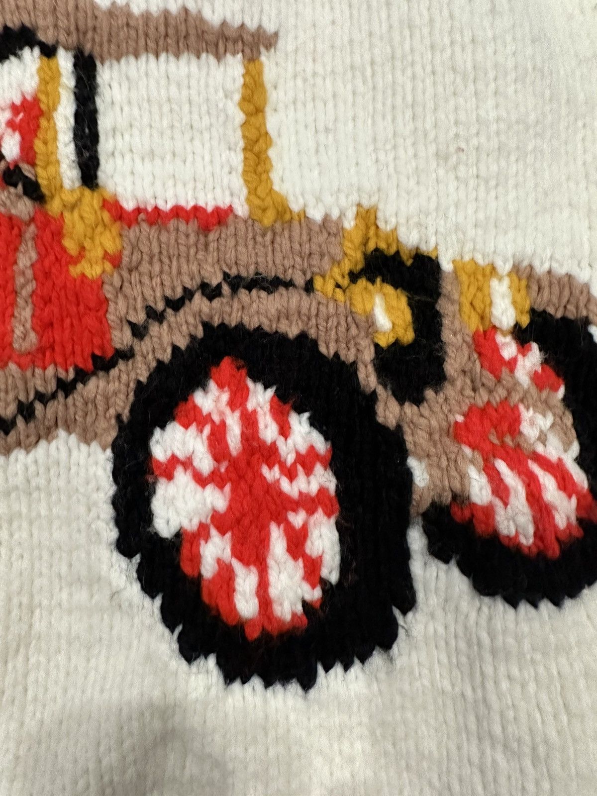 Vintage Vintage Cowichan Sweater Car Medium Size US M / EU 48-50 / 2 - 6 Thumbnail