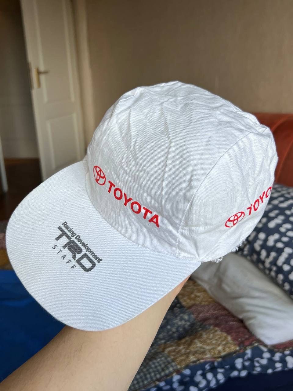 Japanese Brand × Vintage Vintage Toyota Cap Hat TRD Staff Toyota Racing Development Size ONE SIZE - 10 Thumbnail