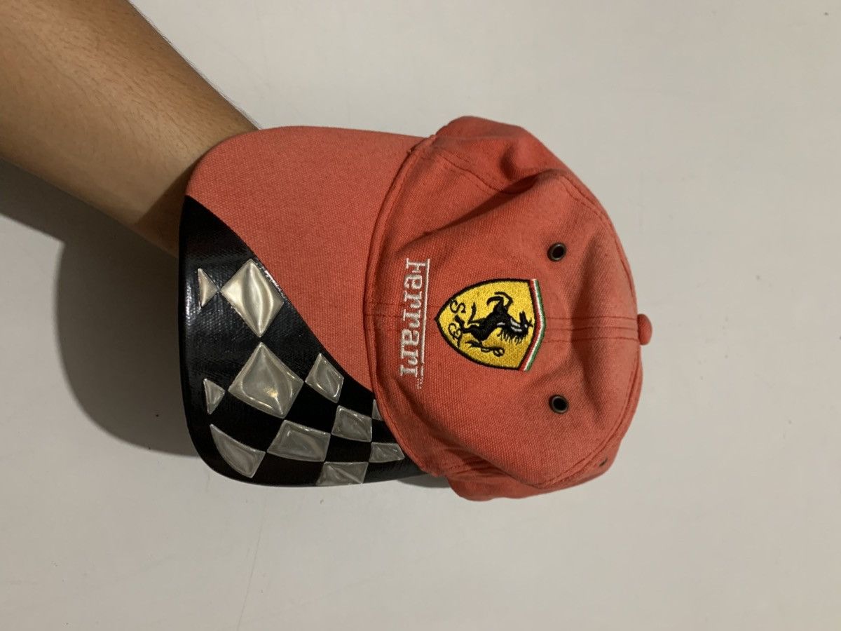 Ferrari Hats Ferrari x Nascar Streetwear Vintage Y2K 1996 Original Size ONE SIZE - 2 Thumbnail