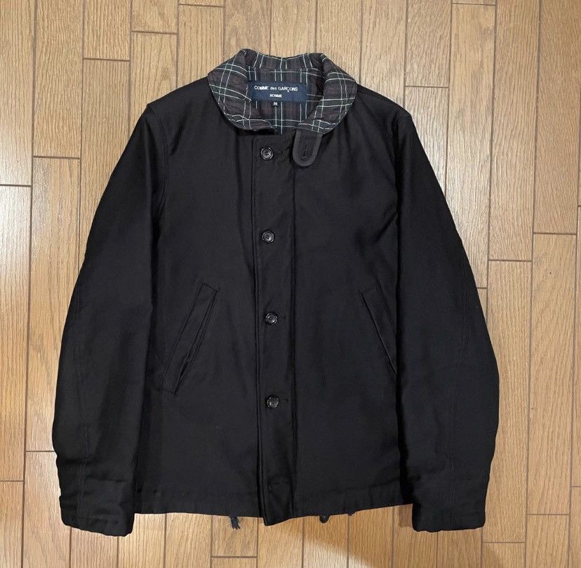 image of Comme Des Garcons Homme Ad 2008 Jacket in Black, Men's (Size Small)